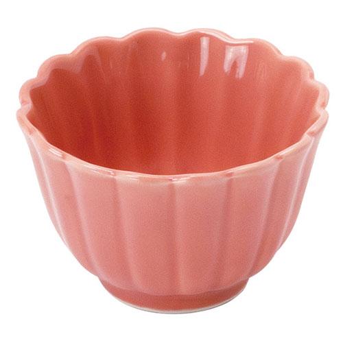 Yamaco Ryobi Enjoying the Cool Tableware Chrysanthemum-shaped Delicacy Container Pink A masterpiece full of high-class feel yamaco29402