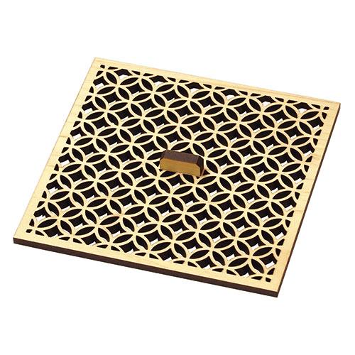 Yamaco Ryubi Tableware to Enjoy Coolness Hinoki Isso Cooking Box Lid Shippo Japanese Traditional Pattern Active in Various Scenes yamaco38263