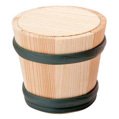 Yamaco Ryobi Enjoying the Cool Tableware Cedar - Packaging Otaru Medium Size 10 pieces included (with 10 removal stickers) For commercial containers such as pickles yamaco38372