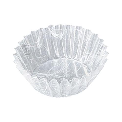 Yamaco Youbi Commercial Film Case 6F (Bottom Approx. phi 4 x H 2.5 cm) White Unryu Pattern 500 pcs per pack Business Supplies for Hotels, Ryokan, and Restaurants yamaco64745