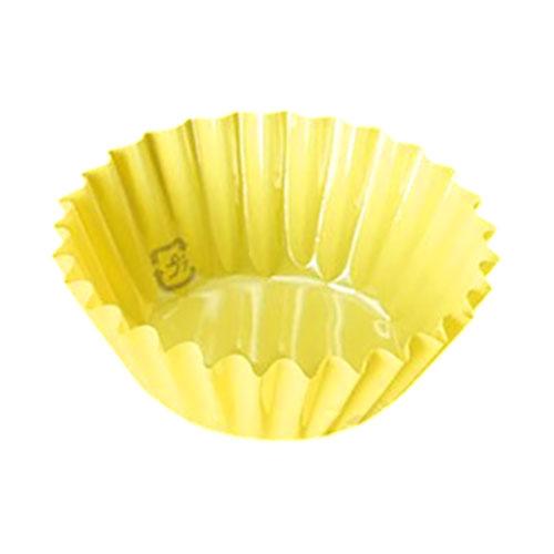 Yamaco Youbi Commercial Film Case 6F (Bottom Approx. phi 4 x H 2.5 cm) Yellow 500 pcs per pack Business Supplies for Hotels, Ryokan, and Restaurants yamaco64749