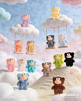 LuLu the Piggy - 露露猪 泰迪迷你自然低语系列 手机挂件 1BOX12个入
