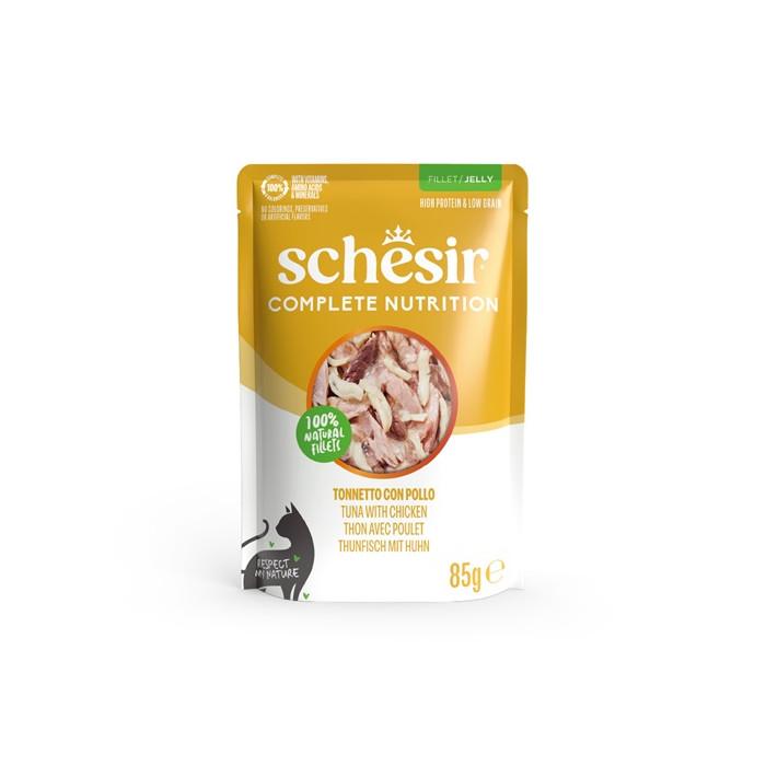 <Campaign Target Item> Schesir Cat Pouch Tuna with Chicken 85g