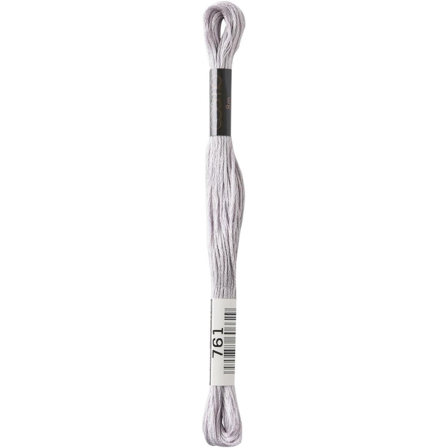 LECIEN Cosmo Embroidery Floss No. 25, 1 Box of 6 Skeins, Color 761
