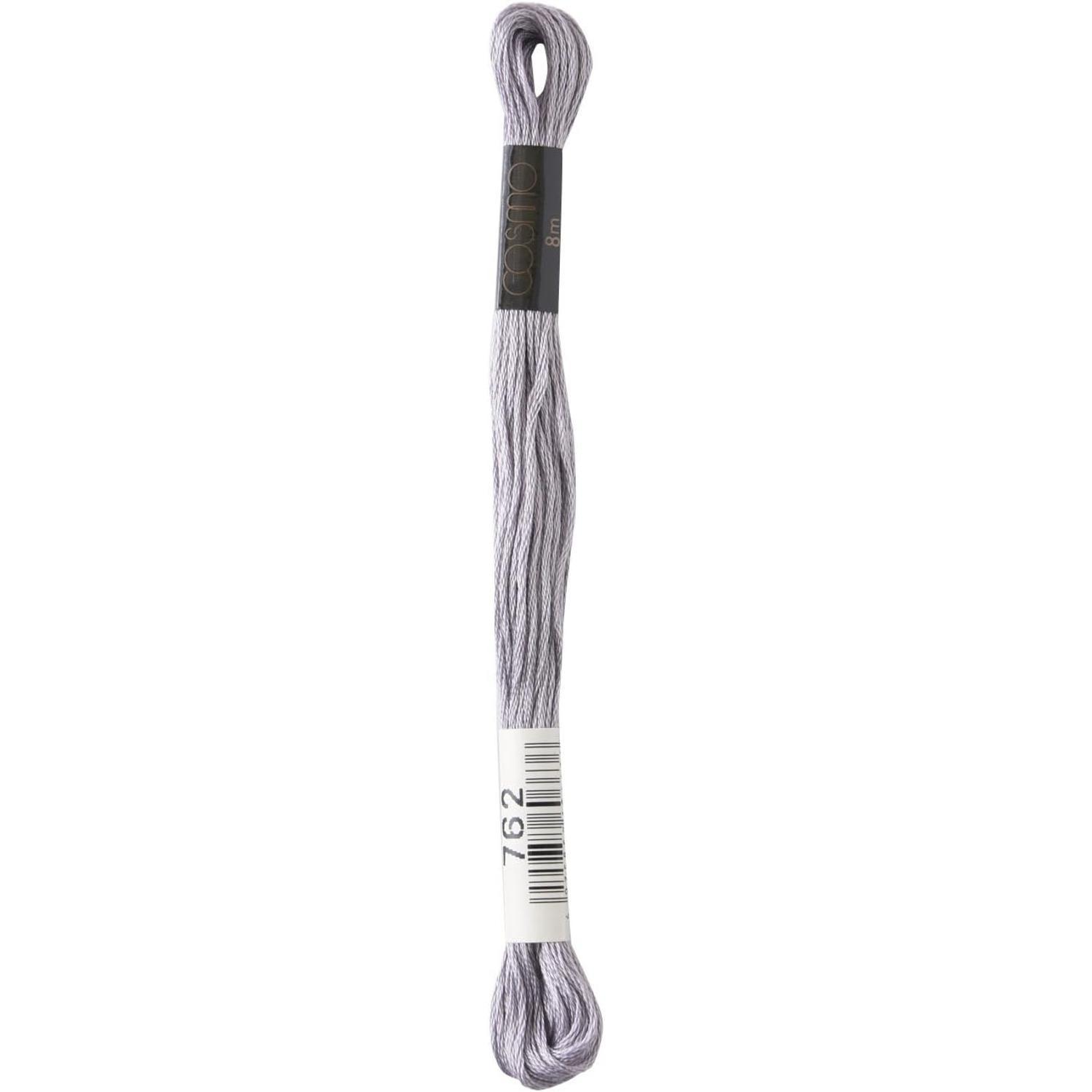 LECIEN Cosmo Embroidery Floss No. 25, 1 Box of 6 Skeins, Color 762