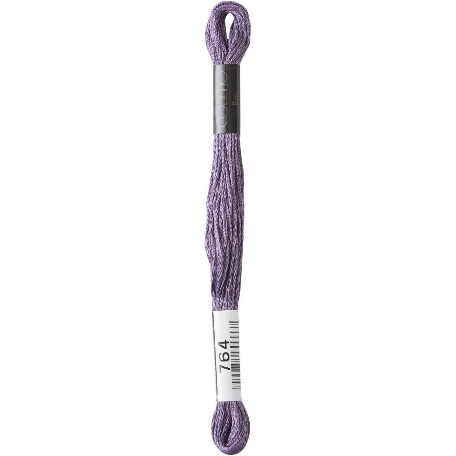 LECIEN Cosmo Embroidery Floss No. 25, 1 Box of 6 Skeins, Color 764