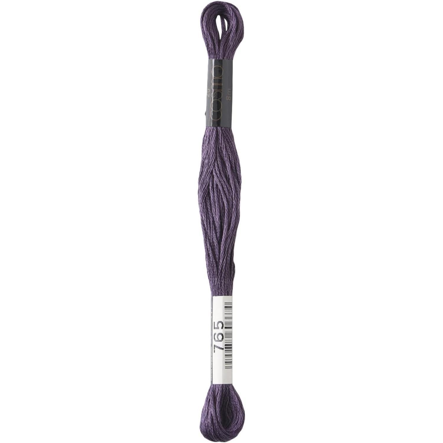 LECIEN Cosmo Embroidery Floss No. 25, 1 box of 6 skeins, Color 765