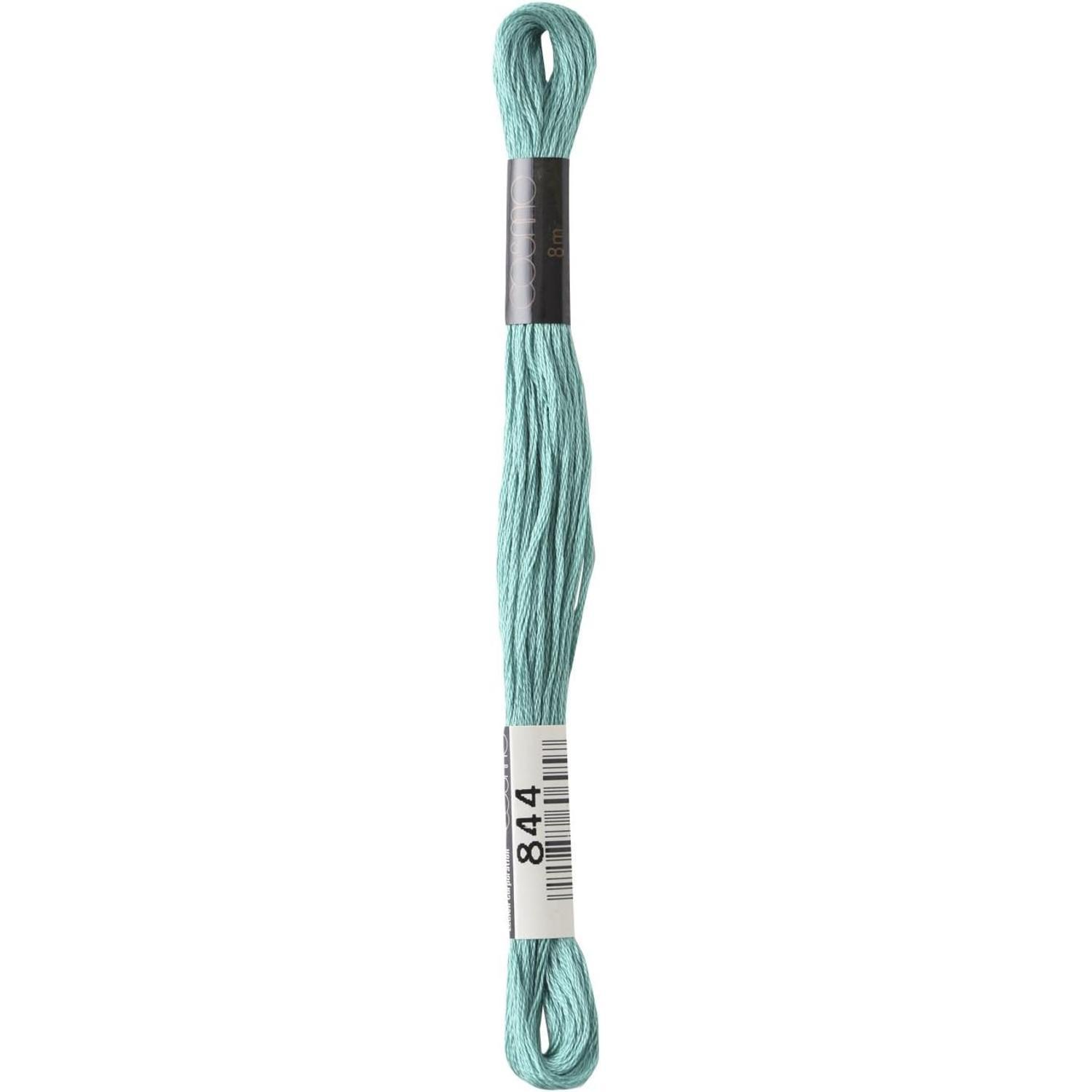 LECIEN Cosmo Embroidery Floss No. 25, 1 Box of 6 Skeins, Color 844