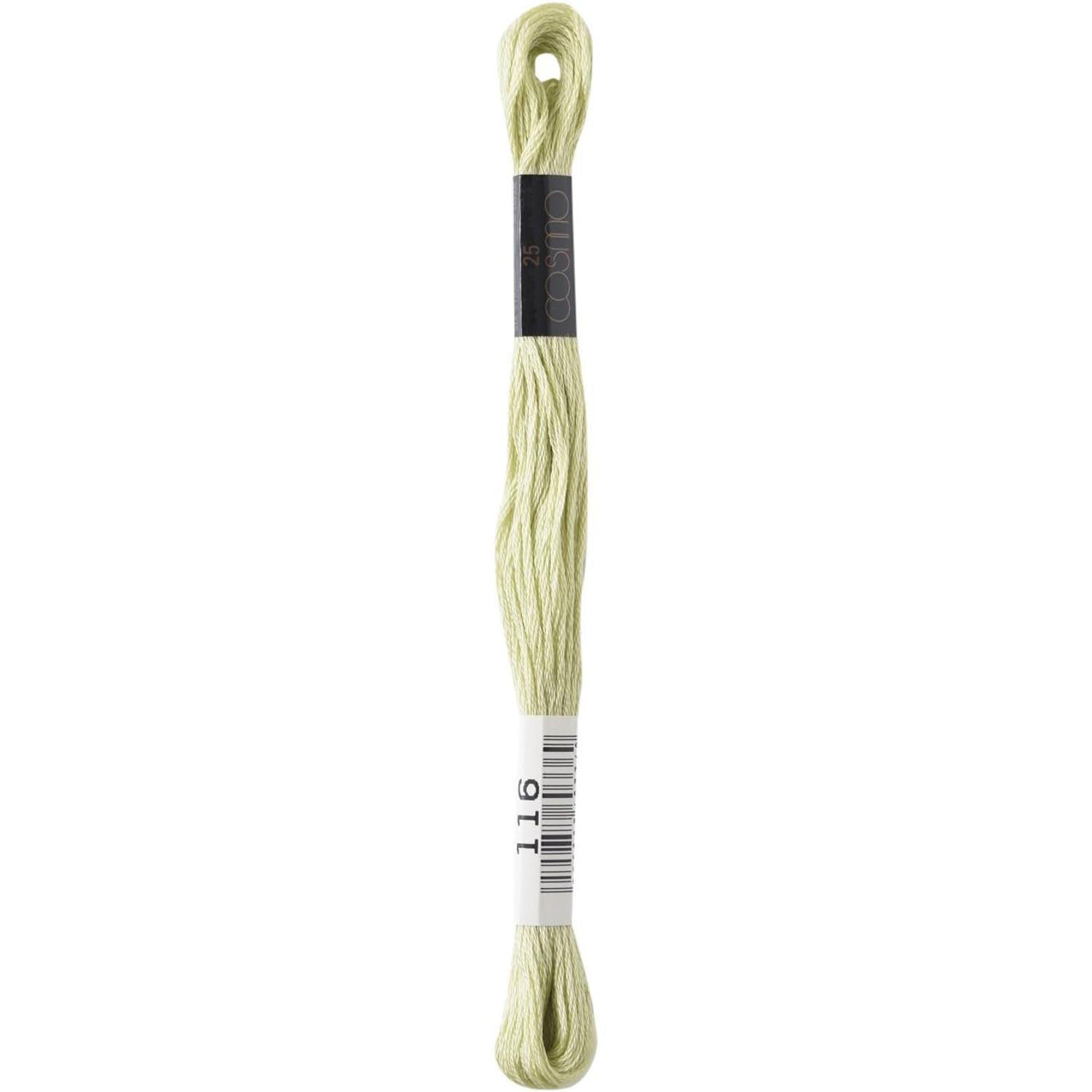 LECIEN Cosmo Embroidery Floss No. 25 1 Box of 6 Skeins Color 116