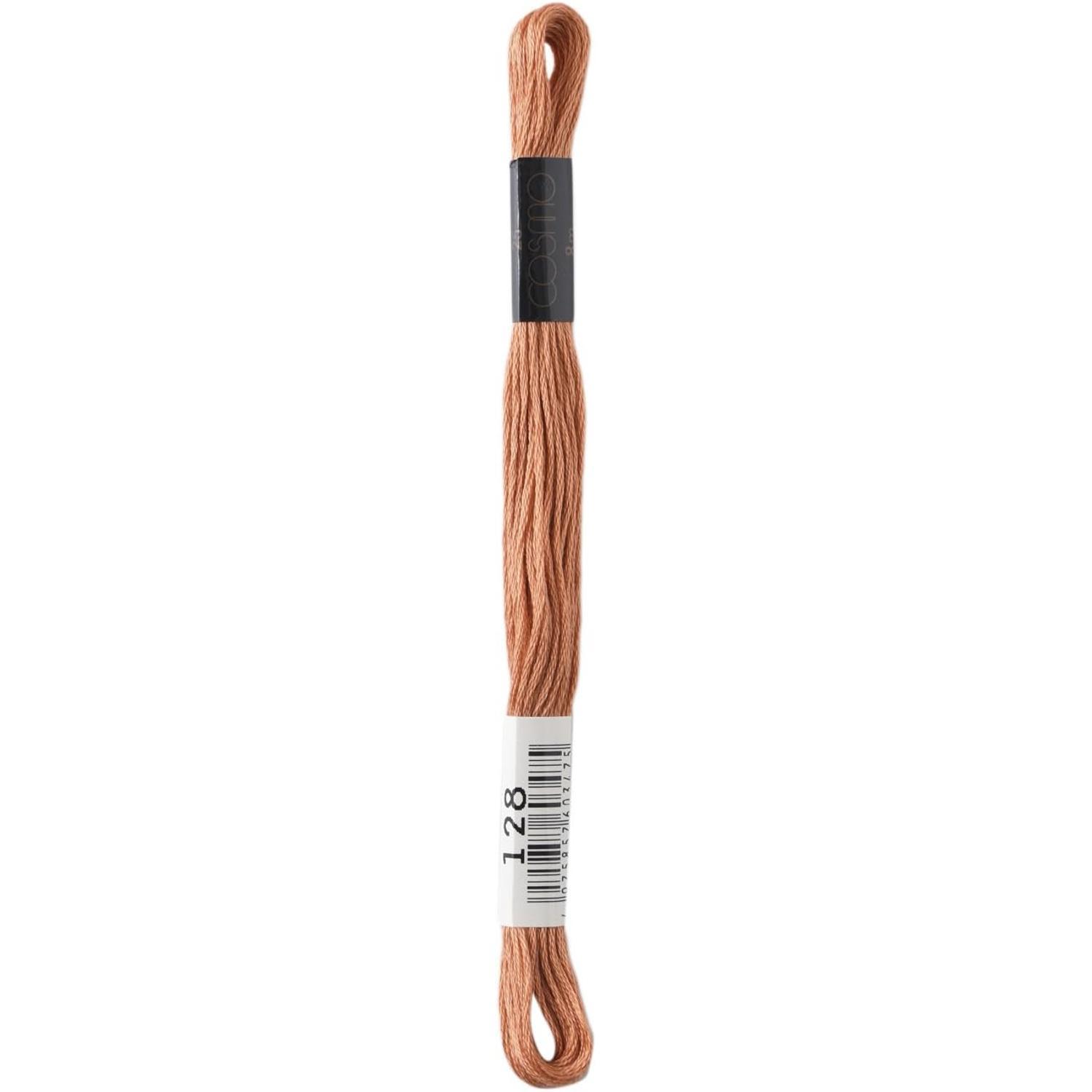 LECIEN Cosmo Embroidery Floss No. 25 Thread 1 Box of 6 Skeins No. 25 Floss Color 128