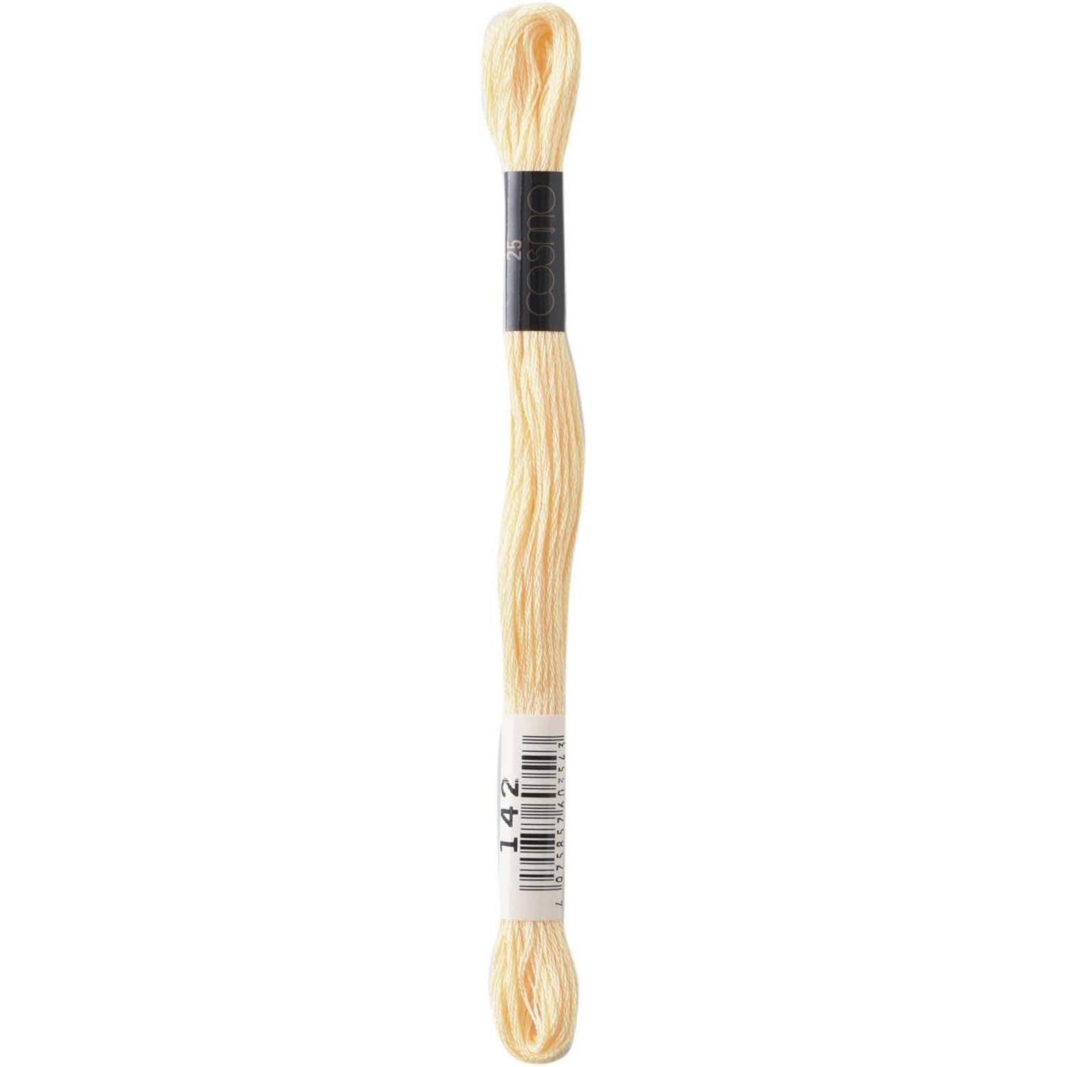 LECIEN Cosmo Embroidery Floss No. 25, 1 Box of 6 Skeins, Color 142