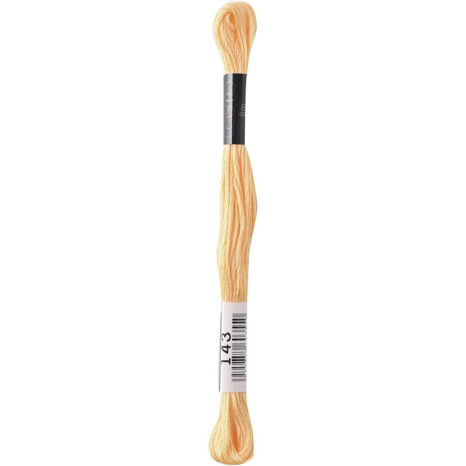 LECIEN Cosmo Embroidery Floss No. 25, 1 Box of 6 Skeins, Color 143