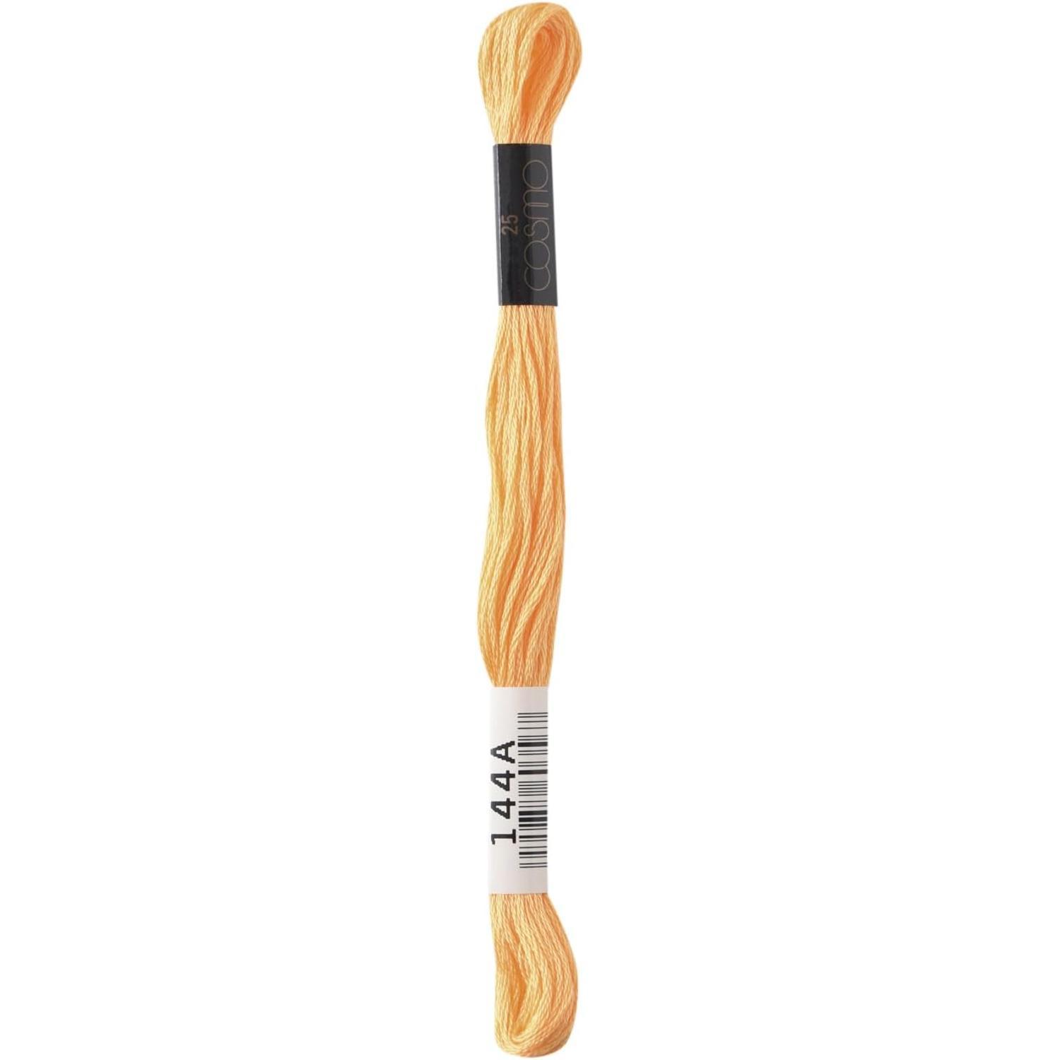 LECIEN Cosmo Embroidery Floss No. 25, 1 Box of 6 Skeins, Color 144A