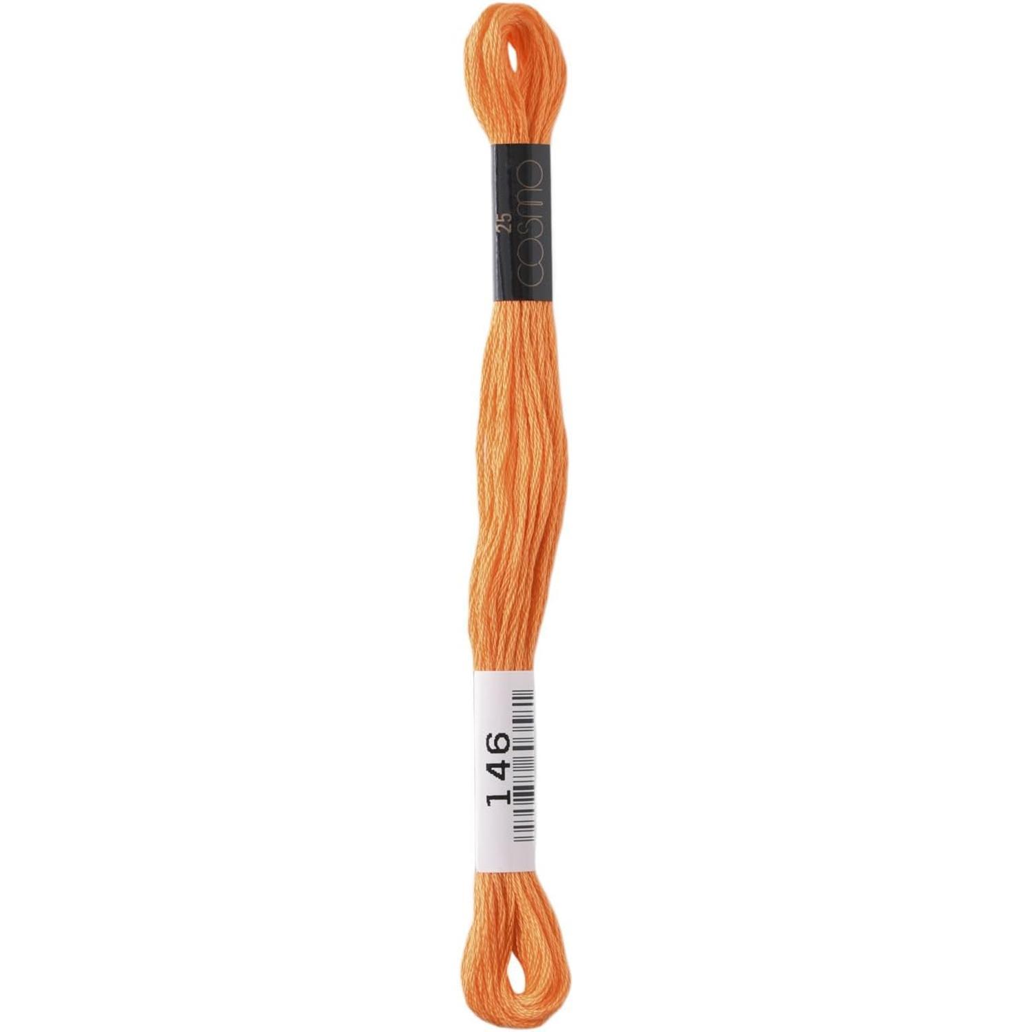 LECIEN Cosmo Embroidery Floss No. 25, 1 Box of 6 Skeins, Color 146