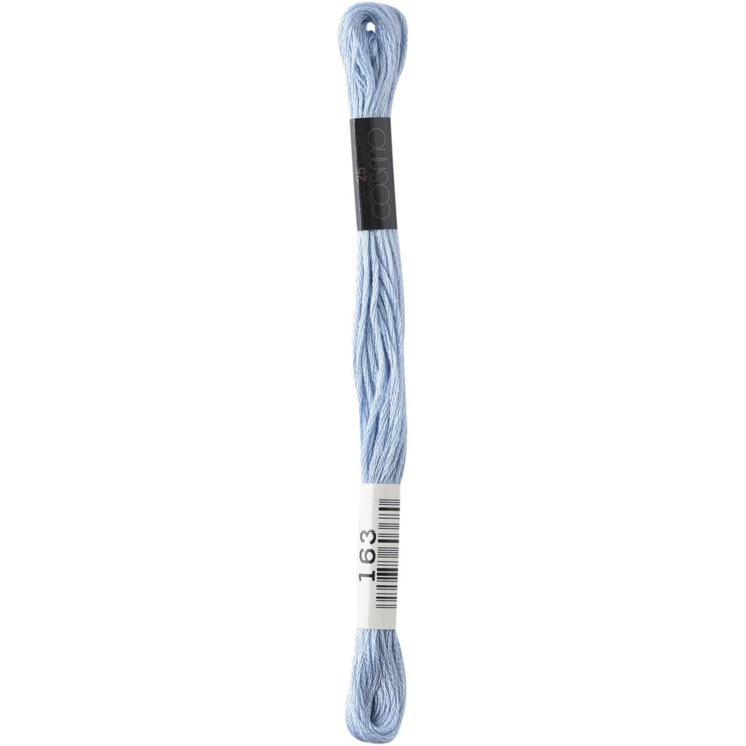 LECIEN Cosmo Embroidery Floss No. 25, 1 Box of 6 Skeins, Color 163