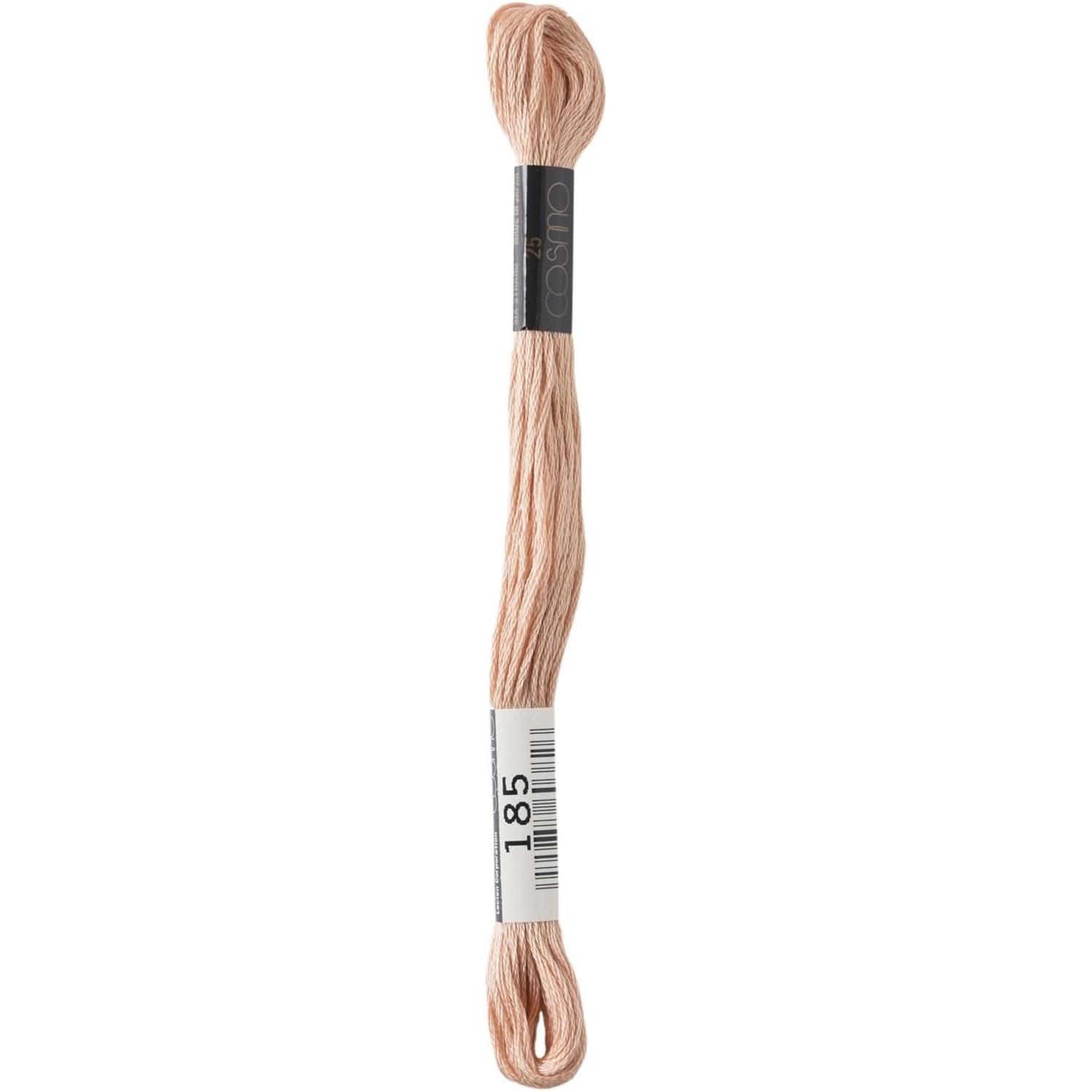 LECIEN (露西安) COSMO 绣线 25号线 1箱6束装 No.25 Floss (线) 色185