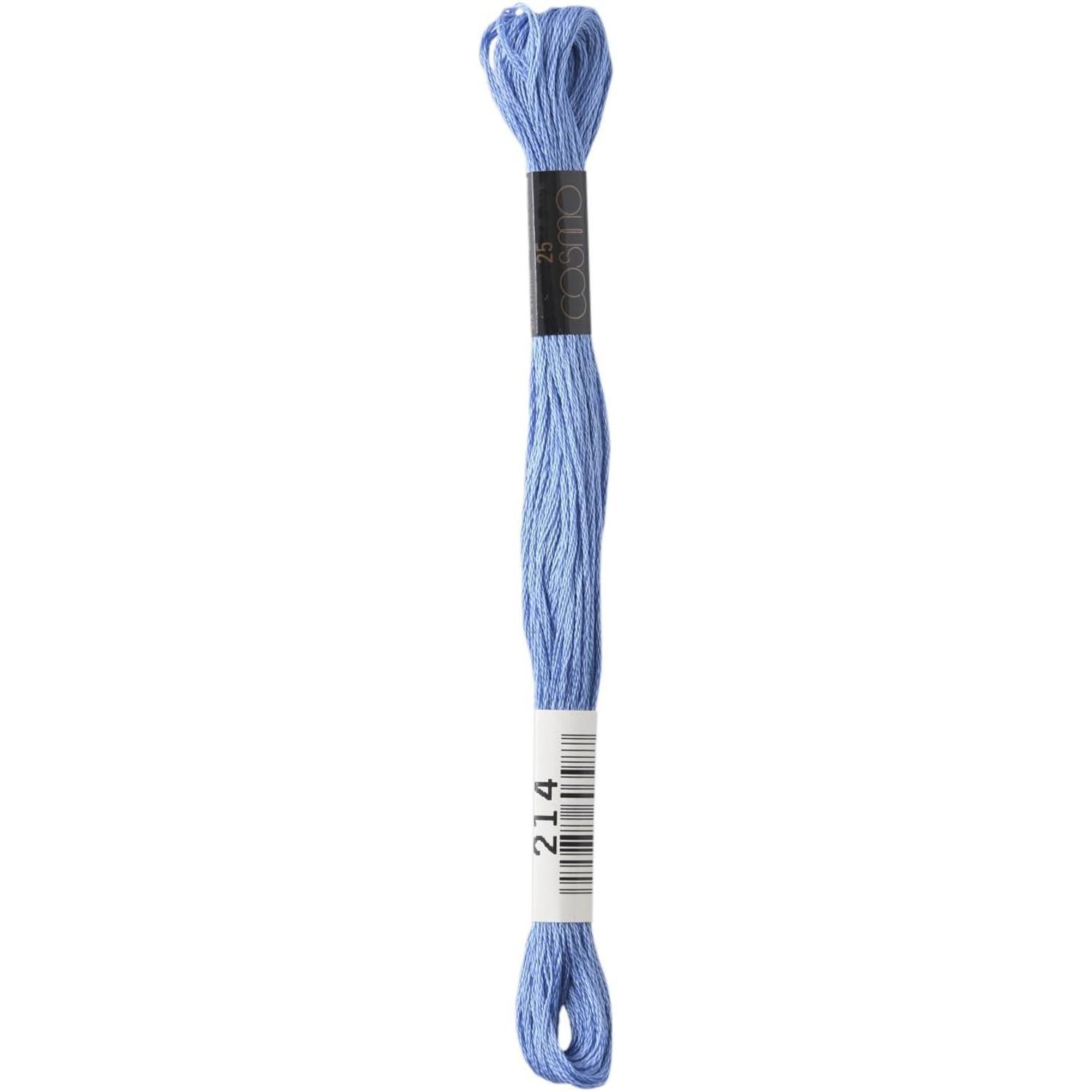 LECIEN (乐善) COSMO 绣线 25号线 1箱6束装 No.25 Floss(绣线) 颜色214