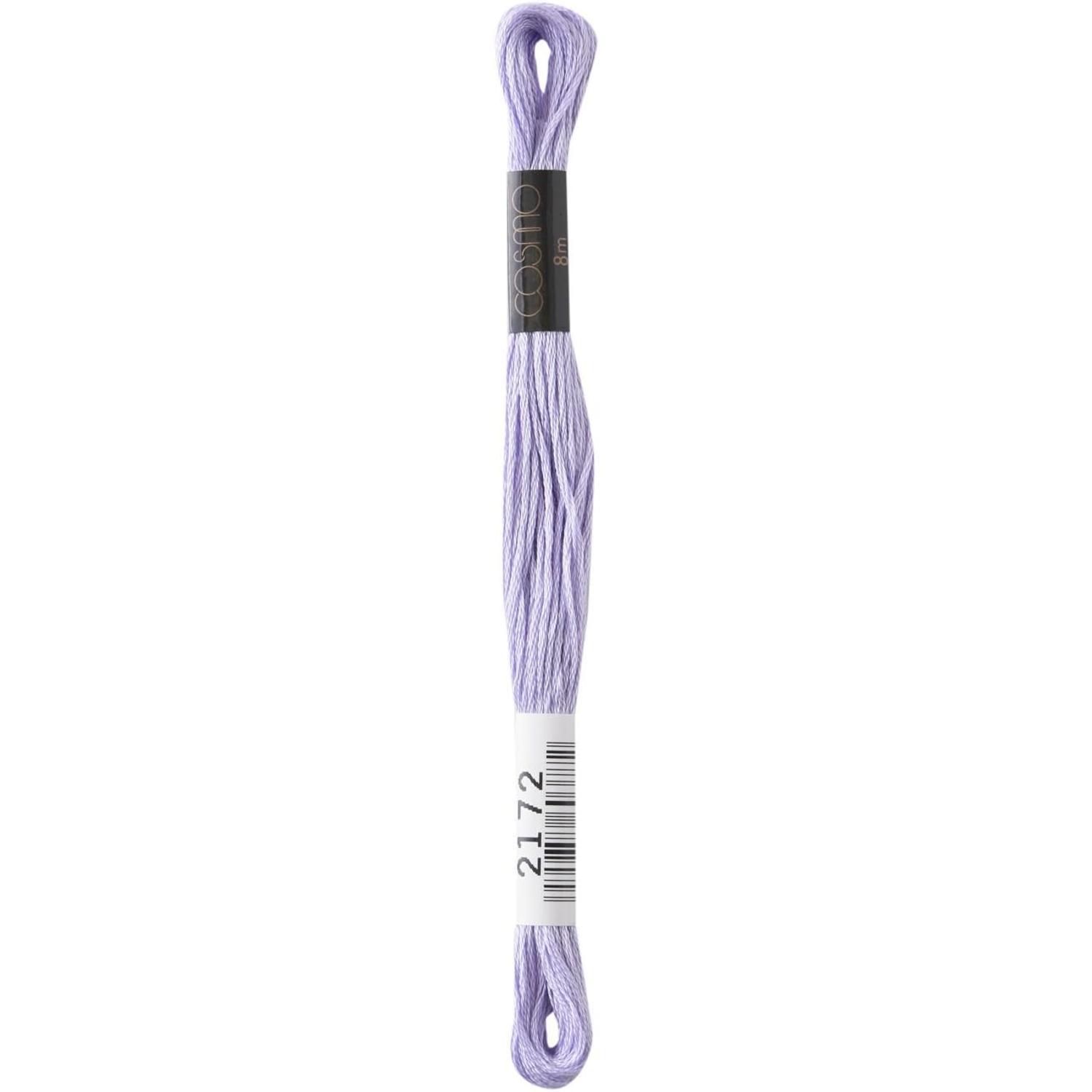 LECIEN (乐善) COSMO 绣线 25号线 1箱6束装 No.25 Floss(绣线) 颜色2172