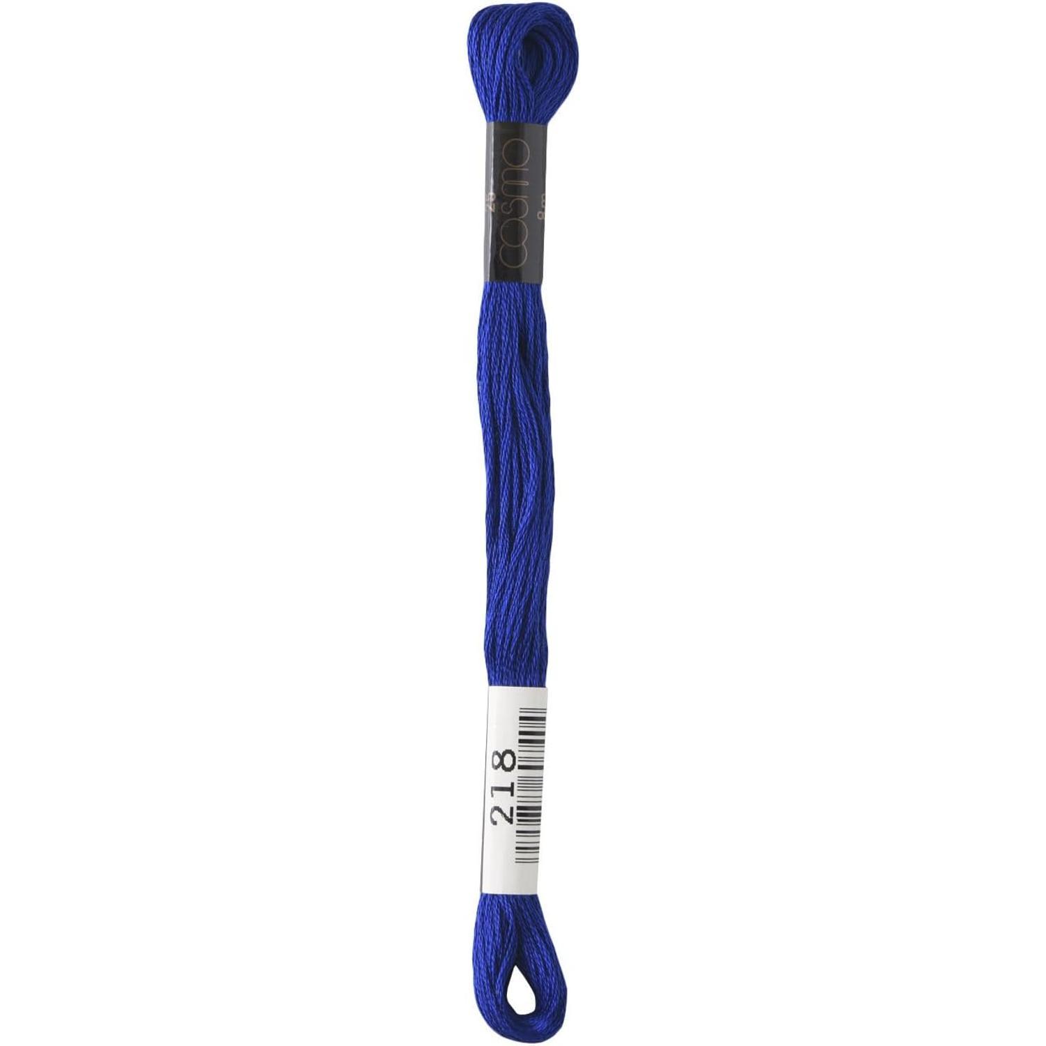 LECIEN (露西安) COSMO 绣线 25号线 1箱6束入 No.25 Floss(绣线) 颜色218