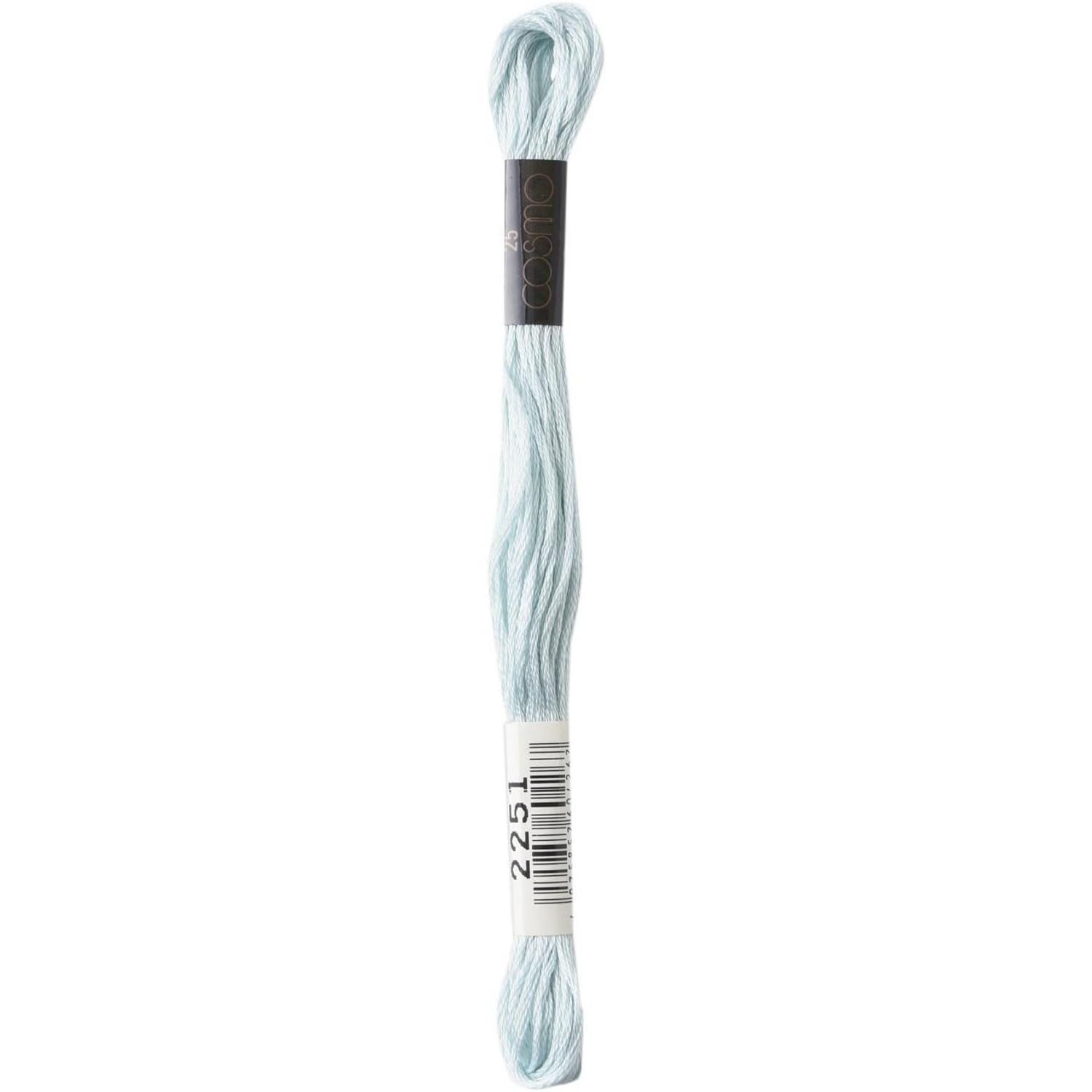 LECIEN (露西安) COSMO 绣线 25号线 1箱6束入 No.25 Floss (线) 颜色2251