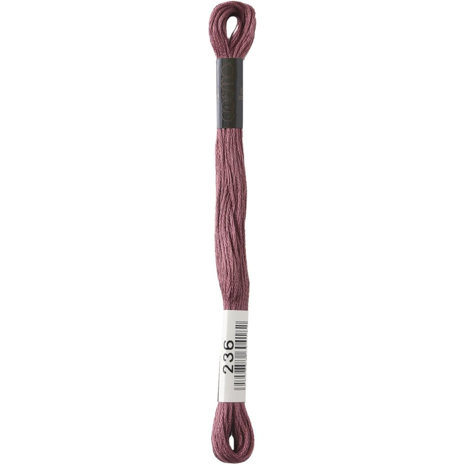 LECIEN (鲁西安) COSMO 绣花线 25号线 1箱6束入 No.25 Floss(牙线/绣线) 色236