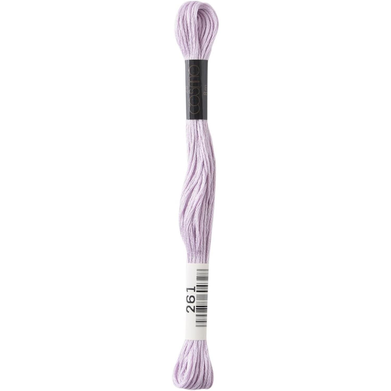 LECIEN Cosmo Embroidery Floss No. 25 1 Box of 6 Skeins Color 261