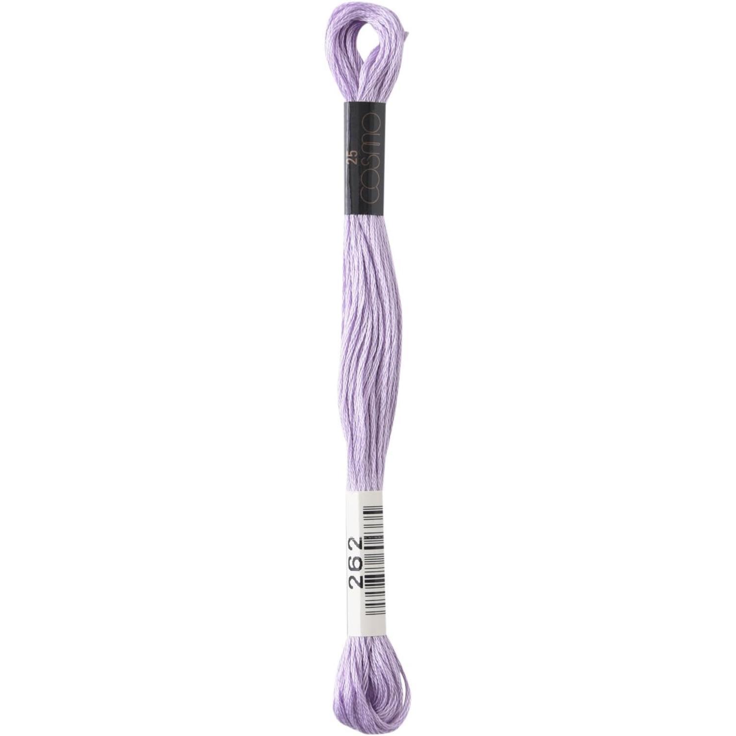 LECIEN Cosmo Embroidery Floss No. 25 1 Box of 6 Skeins Color 262