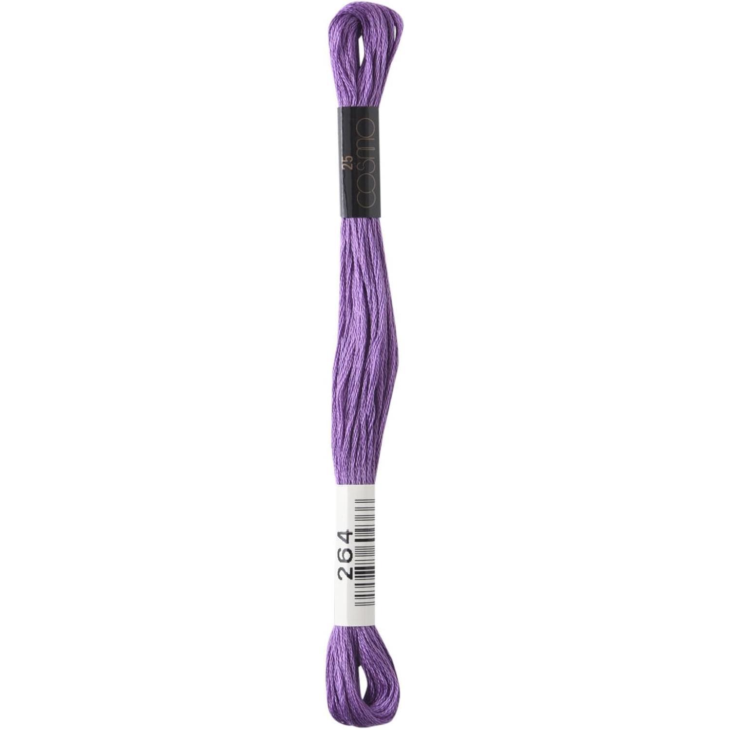 LECIEN Cosmo Embroidery Floss No. 25 1 Box of 6 Skeins Color 264