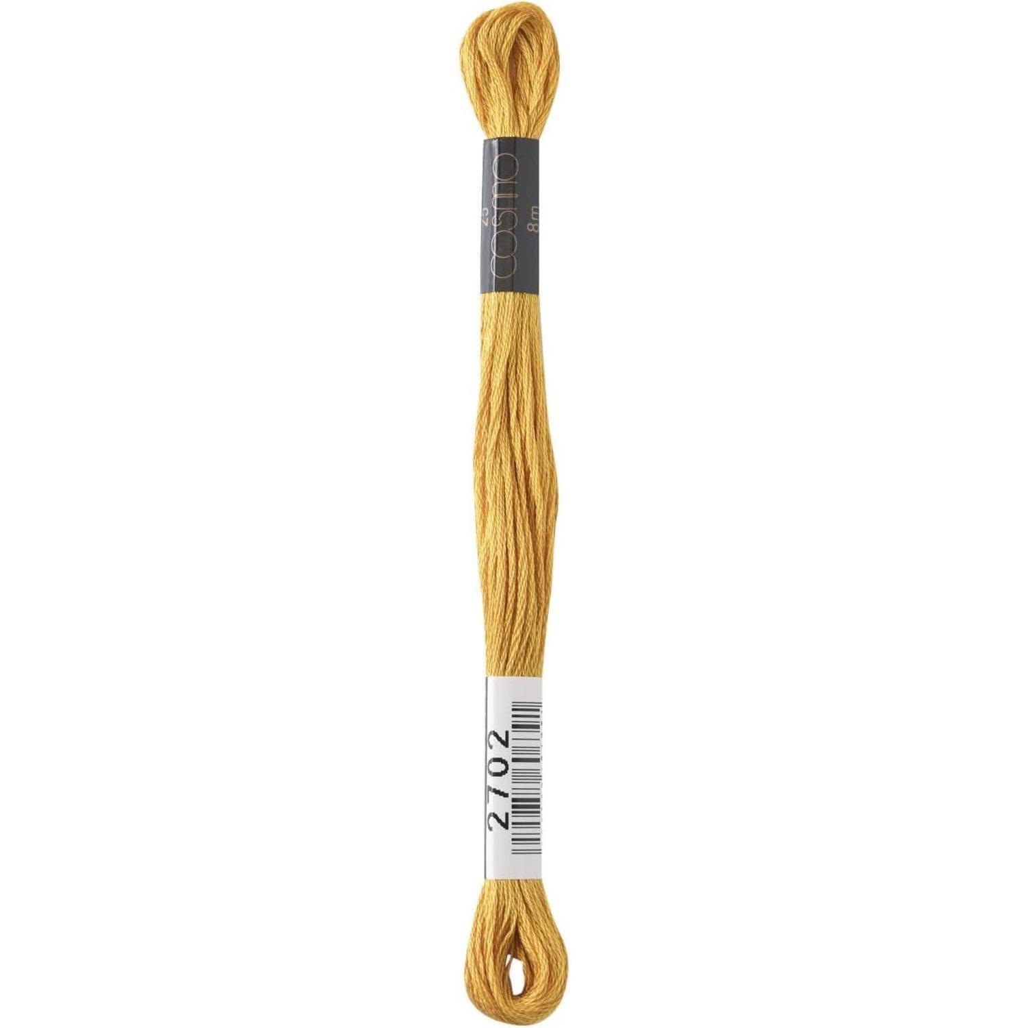 LECIEN Cosmo Embroidery Floss No. 25 Thread 1 Box of 6 Skeins No. 25 Floss Color 2702