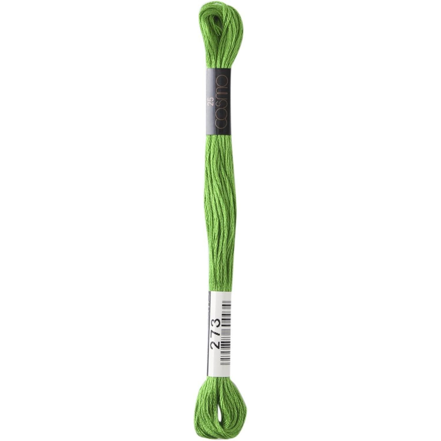 LECIEN COSMO Embroidery Floss No. 25 1 Box of 6 Skeins No. 25 Floss Color 273