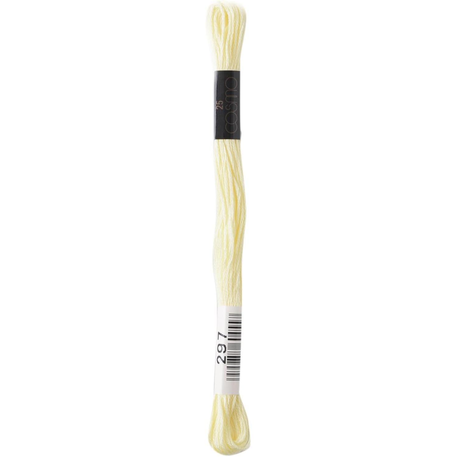 LECIEN (露西安) COSMO 绣线 25号线 1箱6束入 No.25 Floss (线) 颜色297