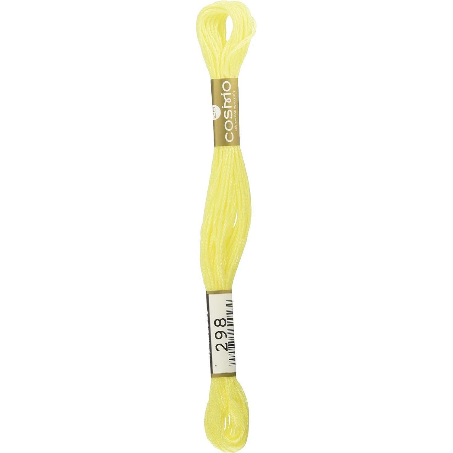 LECIEN Cosmo Embroidery Floss No. 25, 1 Box of 6 Skeins, Color 298