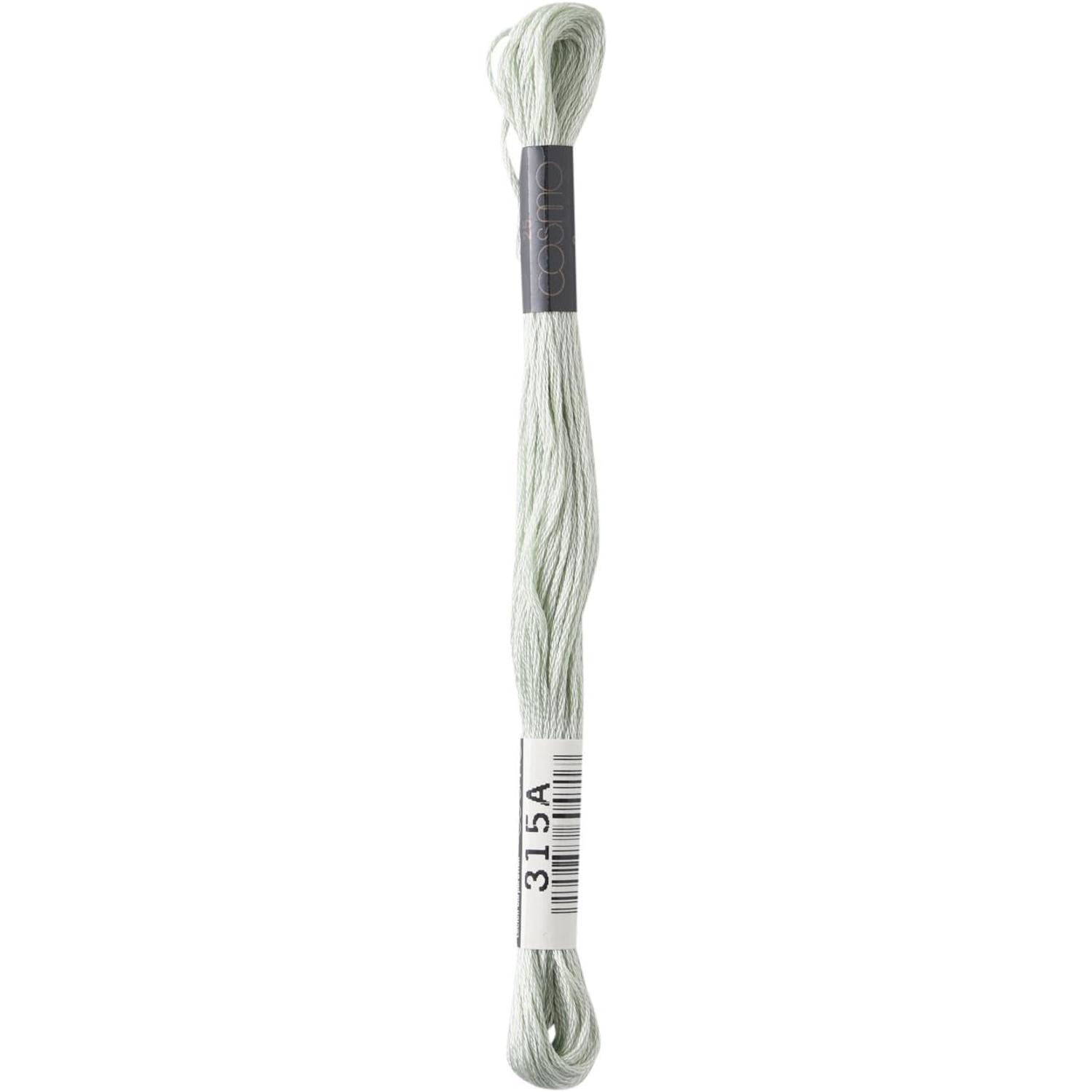 LECIEN COSMO Embroidery Floss No. 25 1 Box of 6 Skeins No. 25 Floss Color 315A
