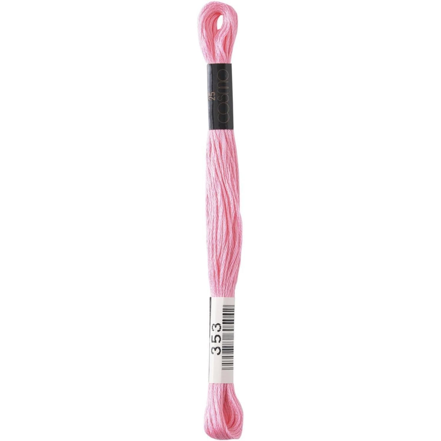 LECIEN Cosmo Embroidery Floss No. 25 Thread 1 Box of 6 Skeins No. 25 Floss Color 353