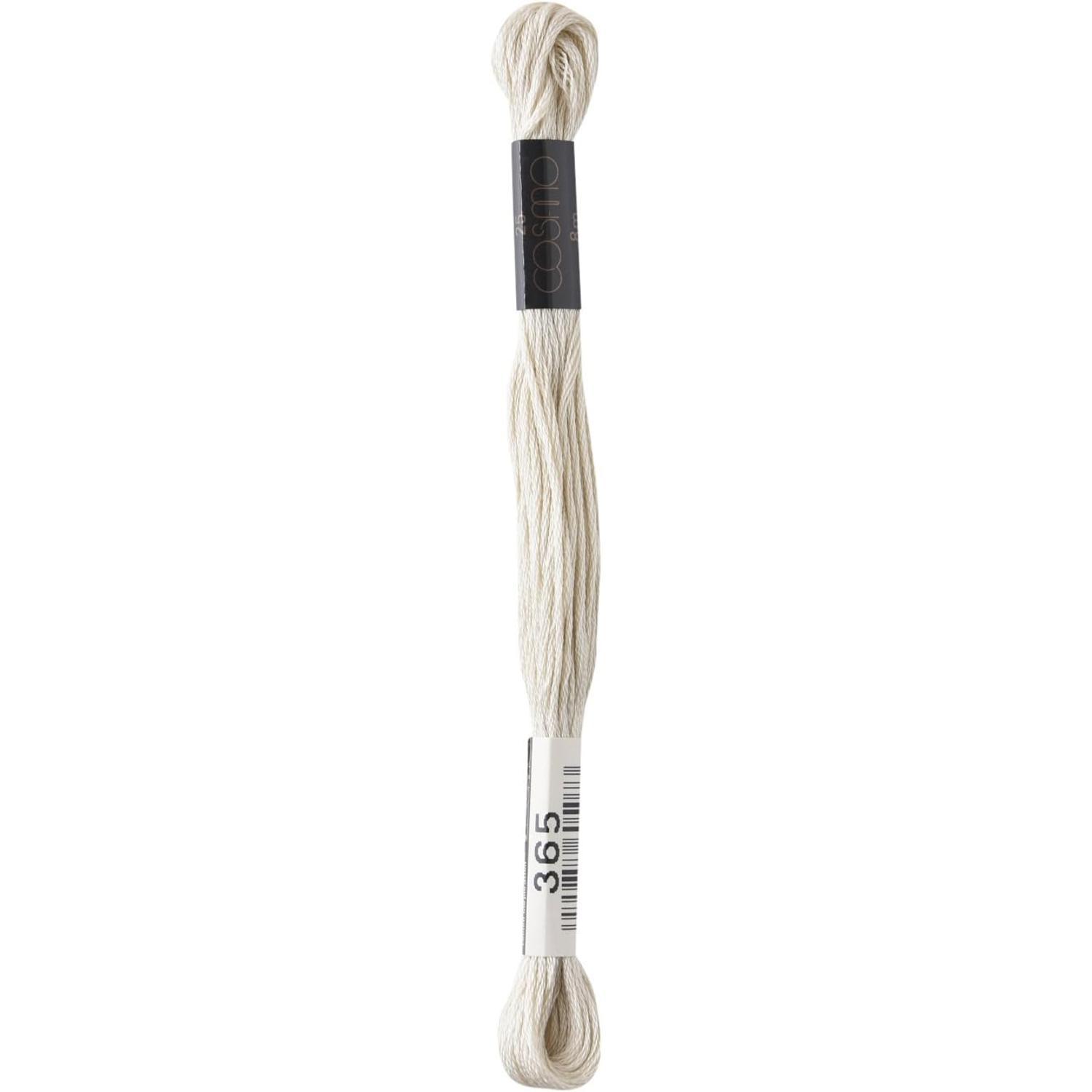 LECIEN Cosmo Embroidery Floss No. 25 Thread 1 Box of 6 Skeins No. 25 Floss Color 365