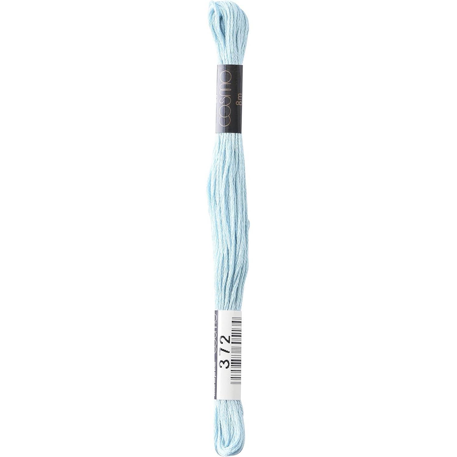 LECIEN (露西安) COSMO 绣线 25号线 1箱6束入 No.25 Floss(绣线) 颜色372
