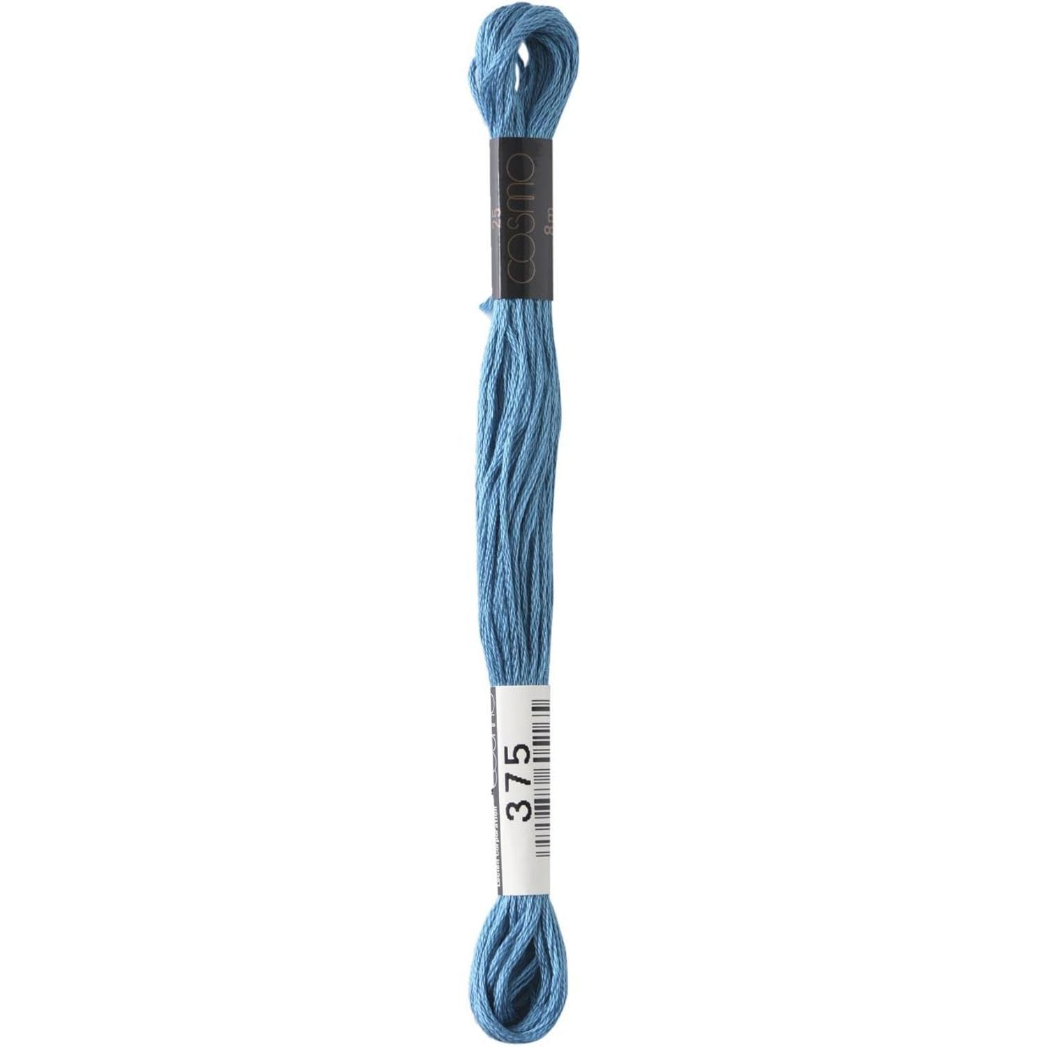 LECIEN (露西安) COSMO 绣花线 25号线 1箱6束装 No.25 Floss (线) 颜色375
