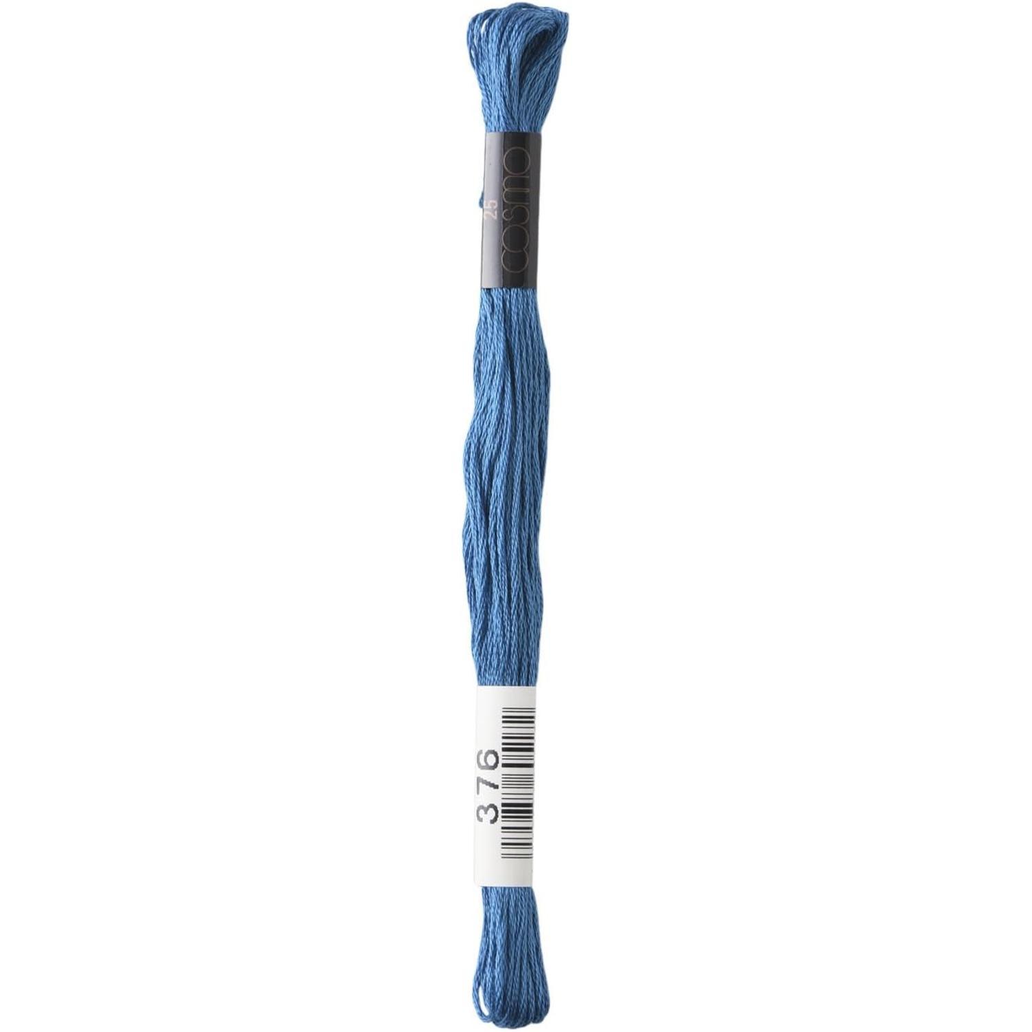 LECIEN (露西安) COSMO 绣花线 25号线 1箱6束装 No.25 Floss (线) 颜色376