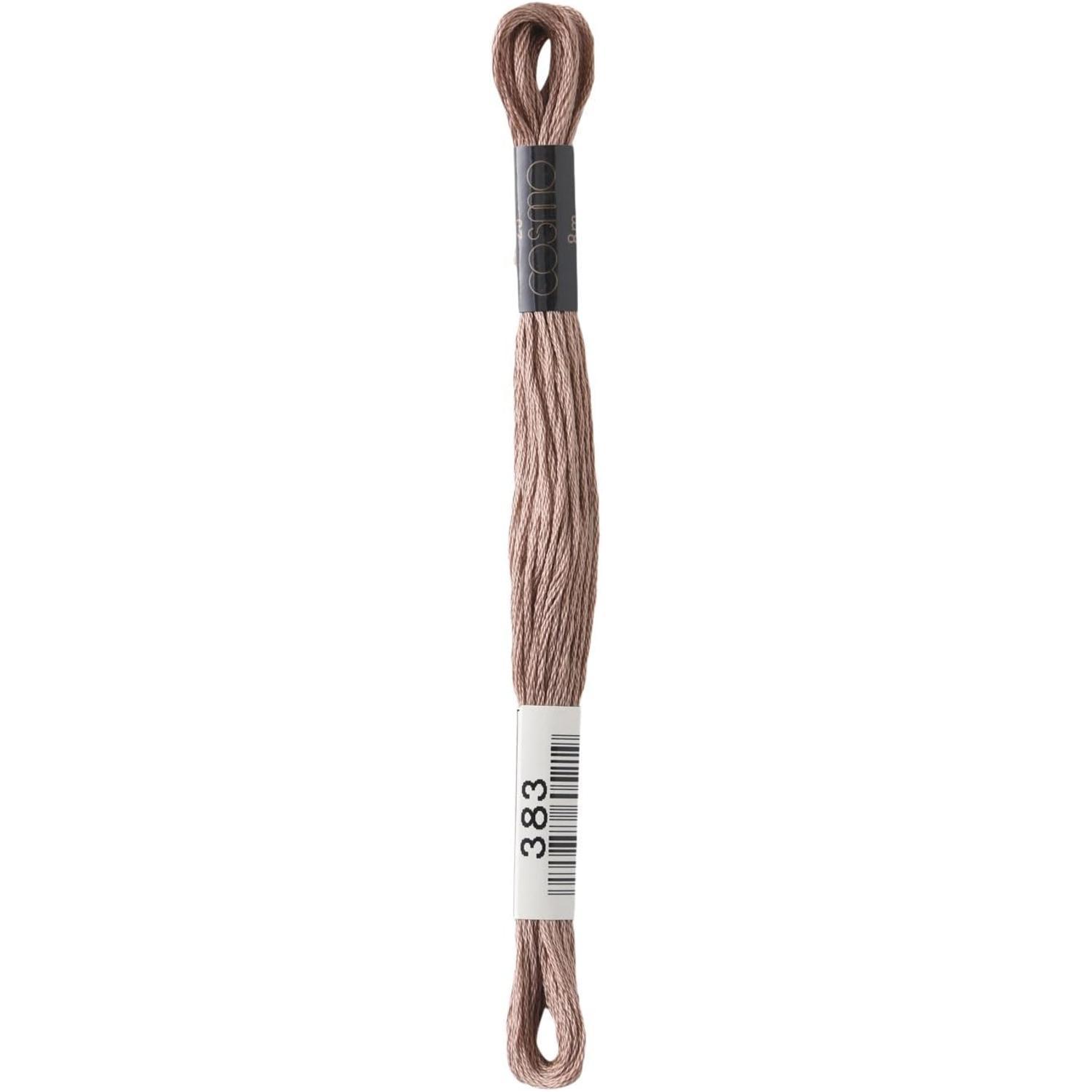LECIEN (乐善) COSMO 绣线 25号线 1箱6束装 No.25 Floss(绣线) 颜色383