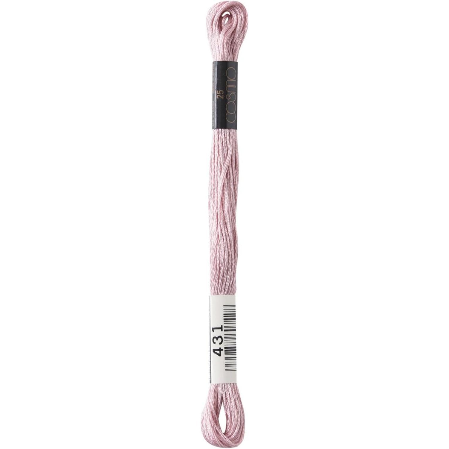LECIEN (蕾天) COSMO 绣花线 25号线 1箱6束装 No.25 Floss (线) 颜色431