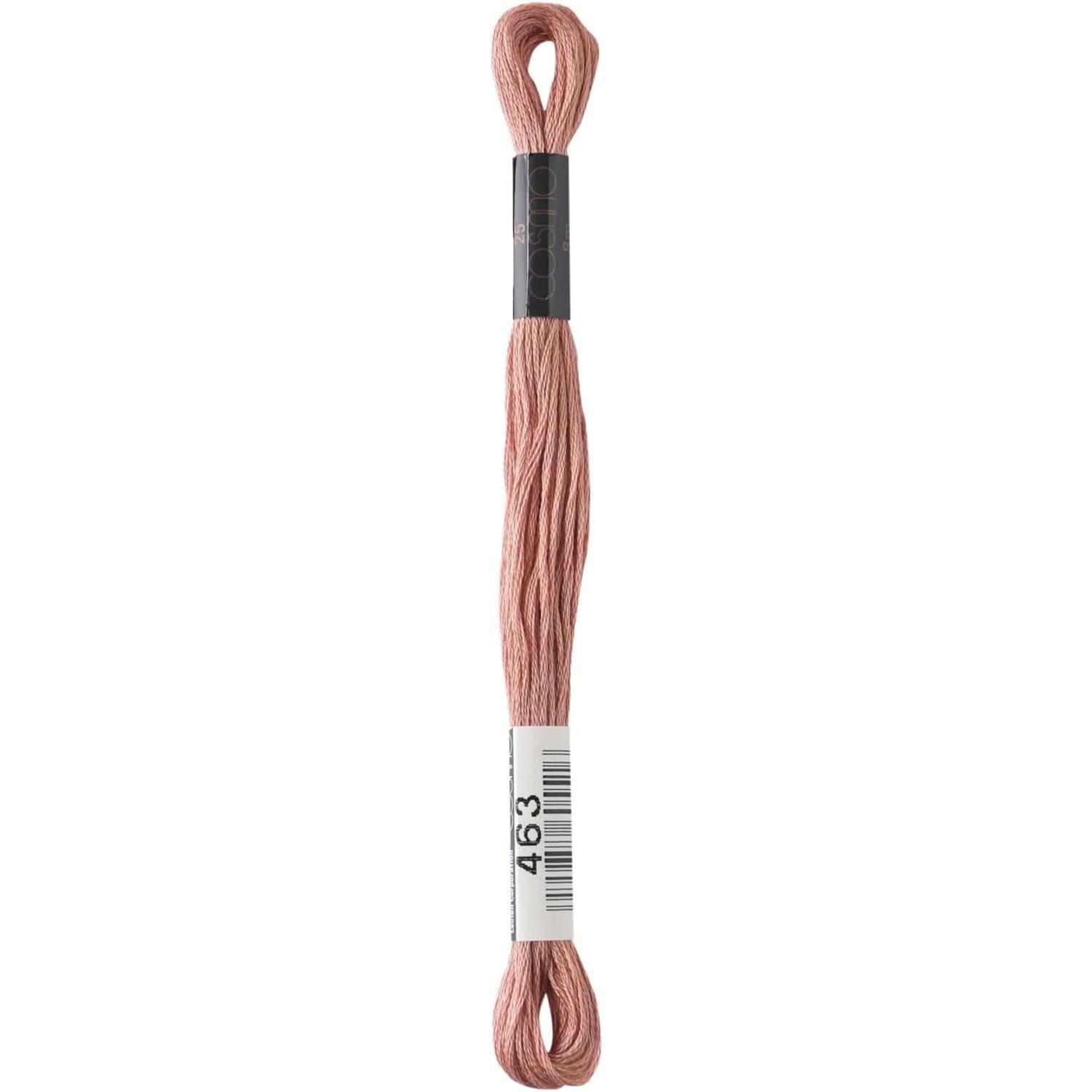 LECIEN (蕾天) COSMO 绣花线 25号线 1箱6束装 No.25 Floss (线) 颜色463