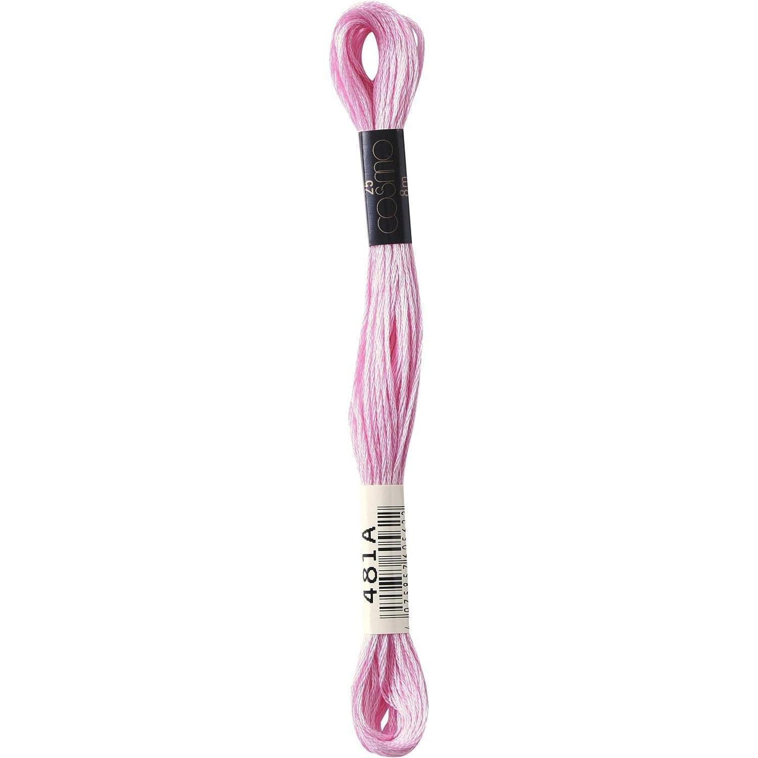 LECIEN (露西安) COSMO 绣线 25号线 1箱6束入 No.25 Floss (线) 颜色481A