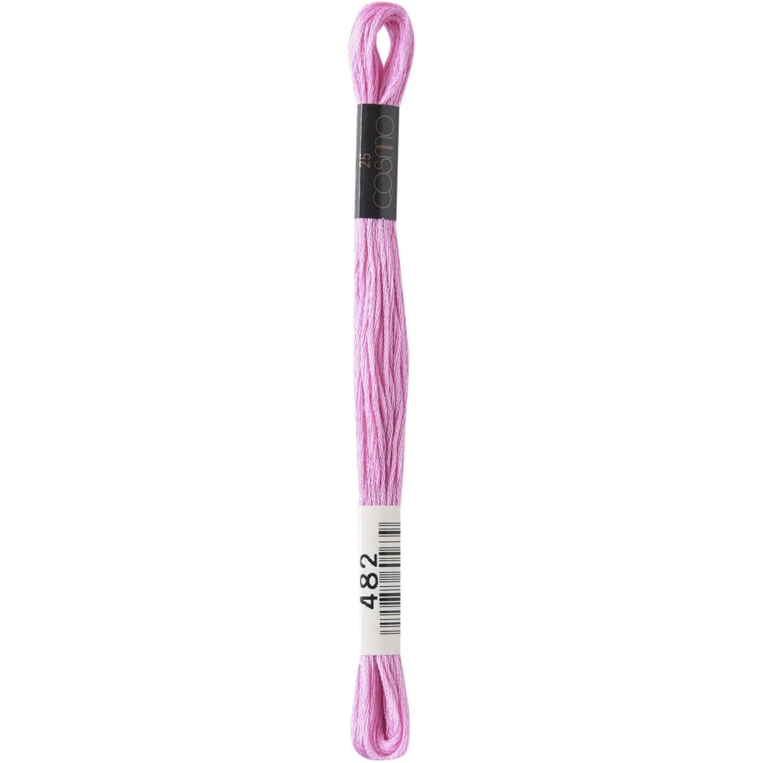 LECIEN Cosmo Embroidery Floss No. 25 Thread 1 Box of 6 Skeins No. 25 Floss Color 482