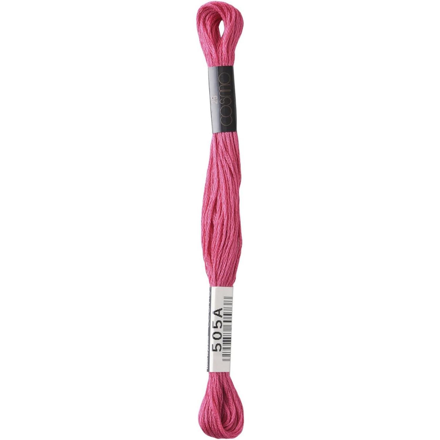 LECIEN Cosmo Embroidery Floss No. 25 Thread 1 Box of 6 Skeins No. 25 Floss Color 505A
