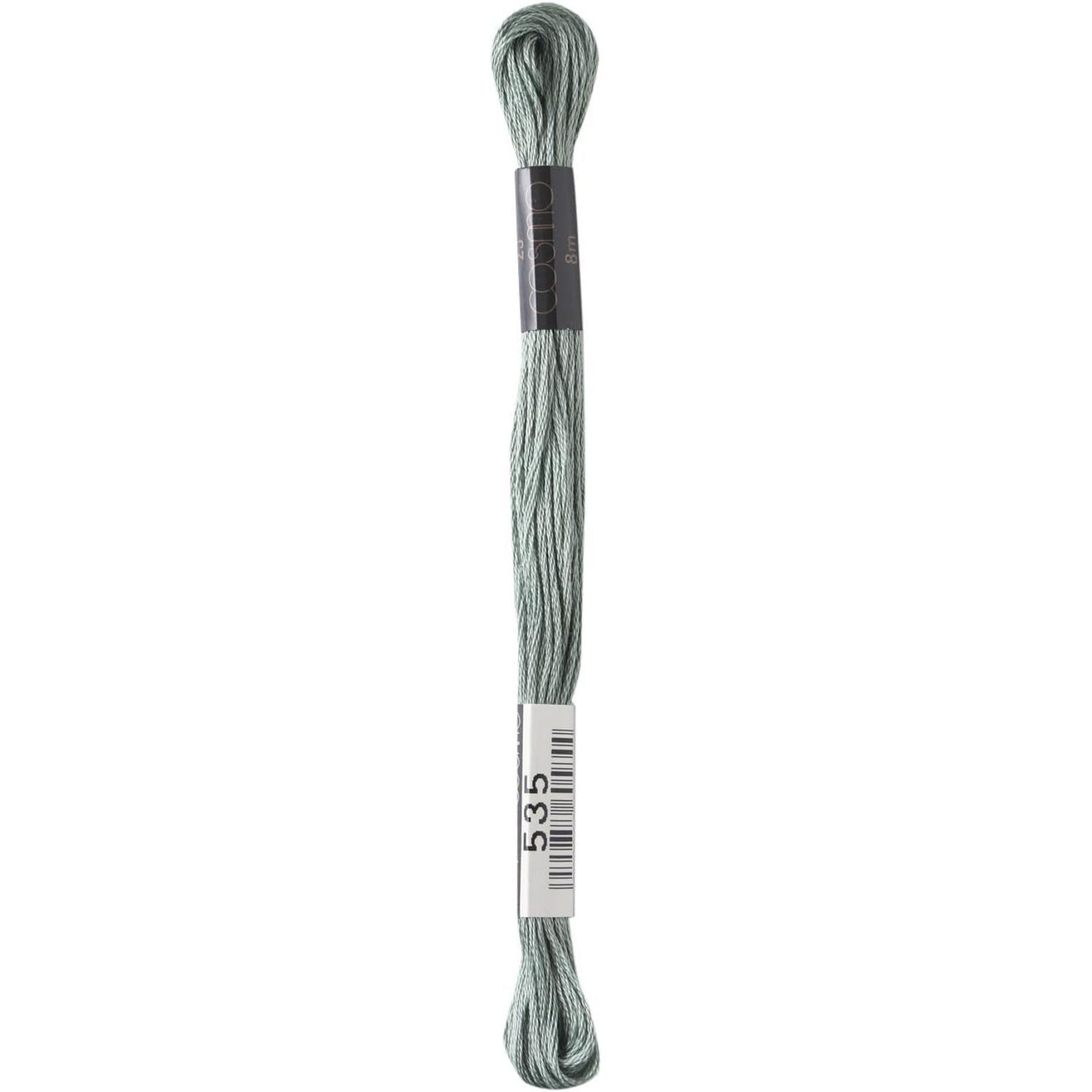 LECIEN (露西安) COSMO 绣花线 25号线 1箱6束装 No.25 Floss (线) 颜色535