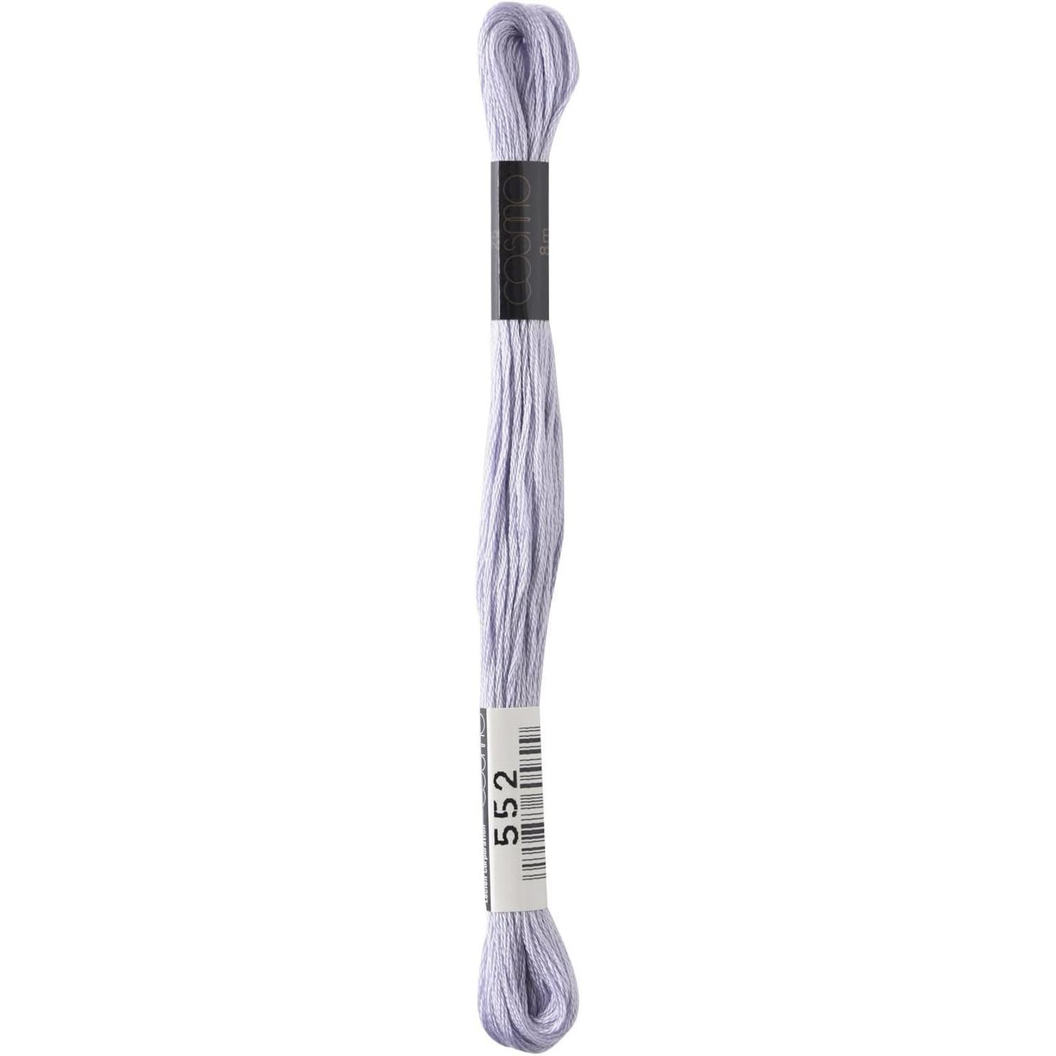 LECIEN (乐善) COSMO 绣花线 25号线 1箱6束入 No.25 Floss (线) 颜色552