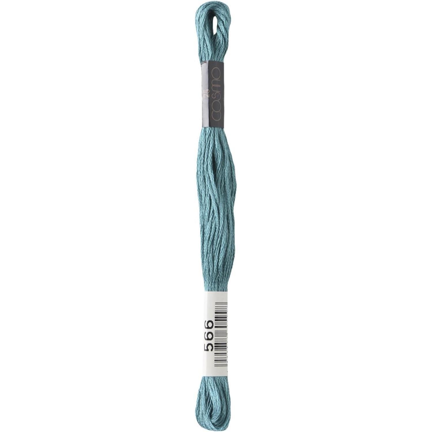 LECIEN (露西安) COSMO 绣线 25号线 1箱6束入 No.25 Floss(绣线) 颜色566