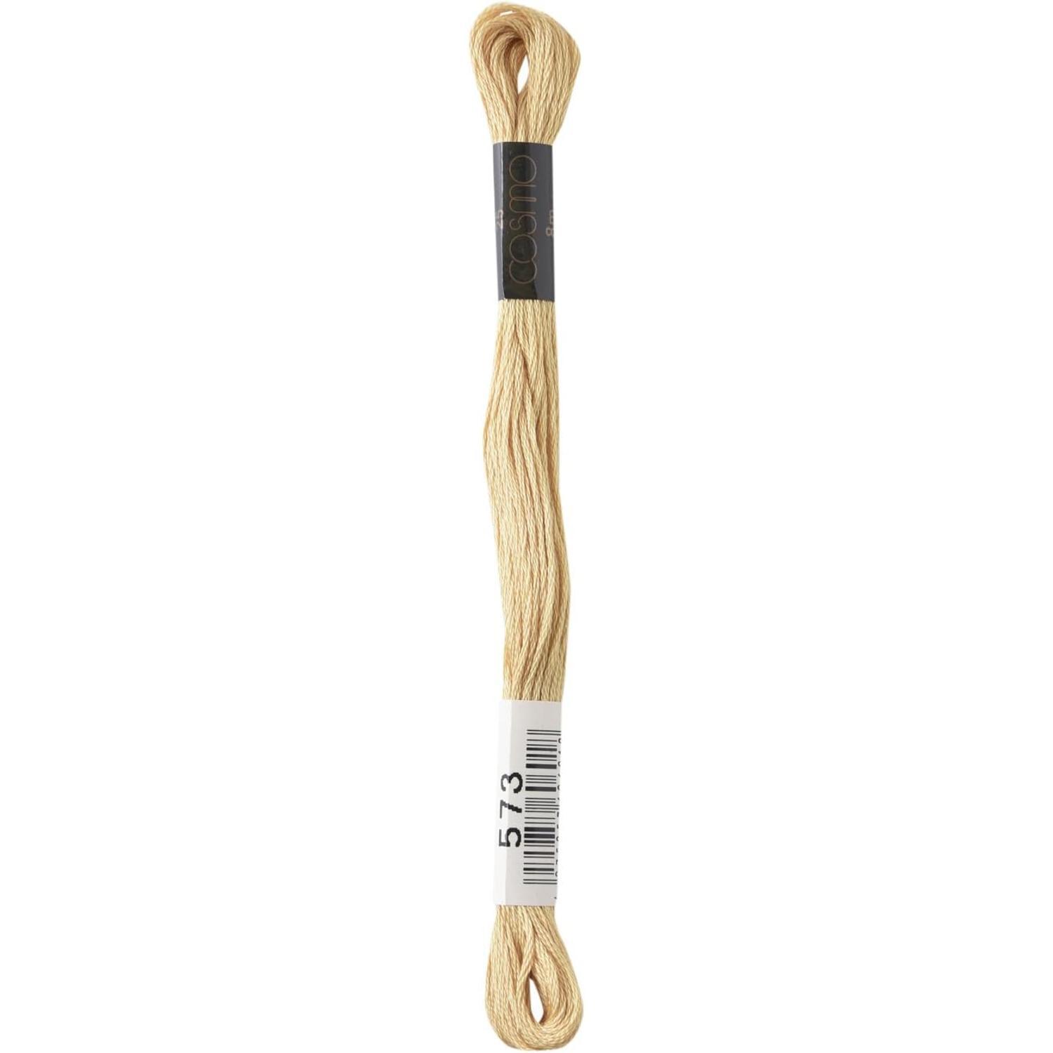 LECIEN (露西安) COSMO 绣花线 25号线 1箱6束装 No.25 Floss (线) 颜色573