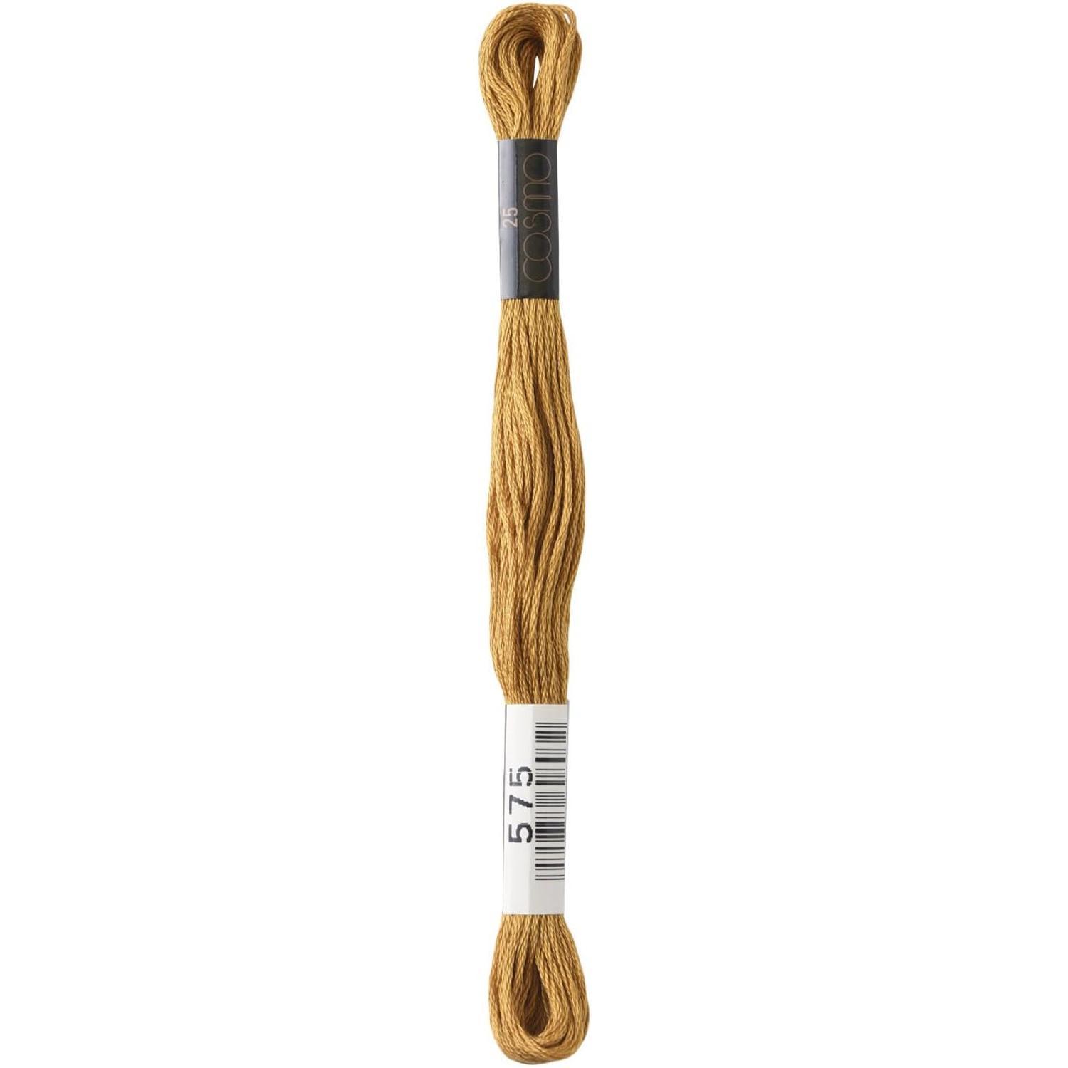LECIEN (鲁西安) COSMO 绣花线 25号线 1箱6束装 No.25 Floss (线) 颜色575