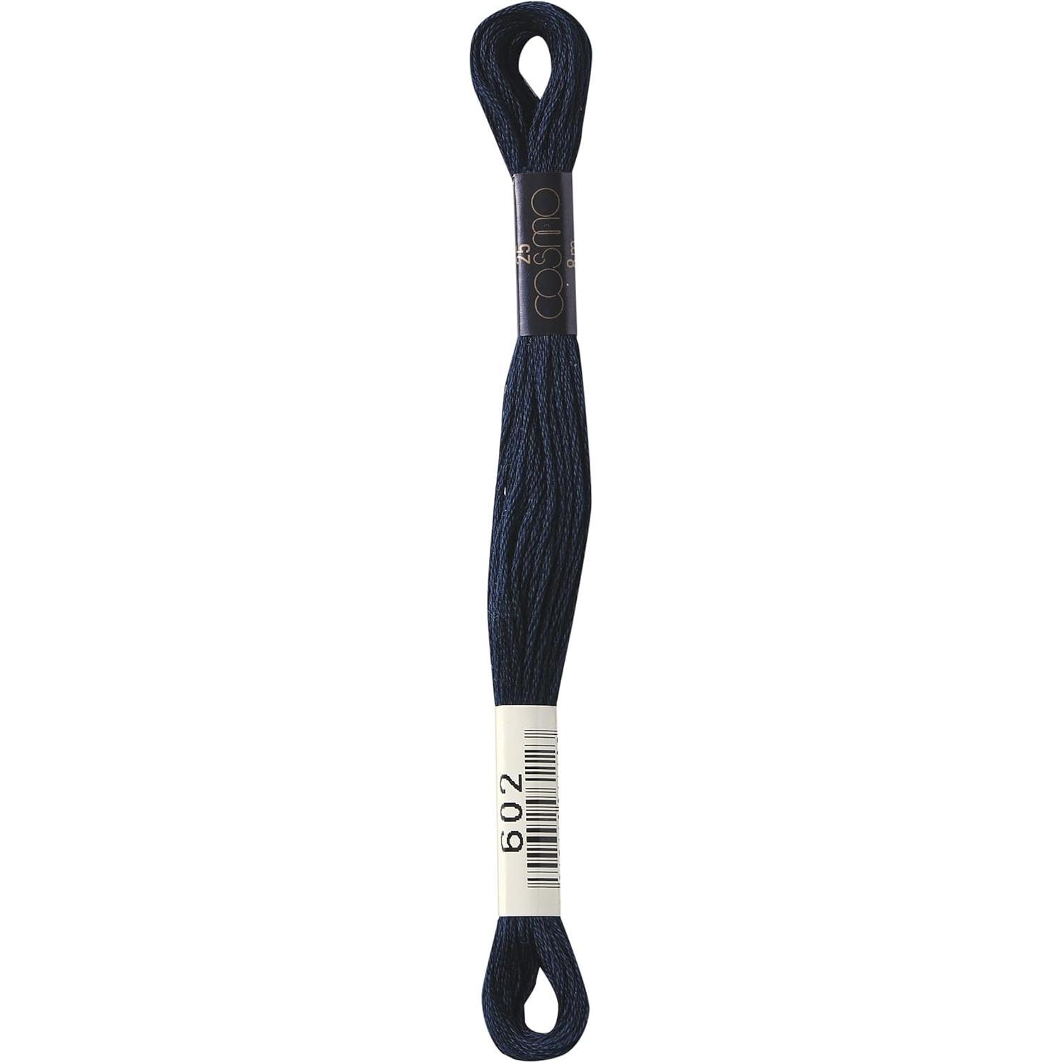 LECIEN (露西安) COSMO 绣线 25号线 1箱6束入 No.25 Floss (线) 颜色602